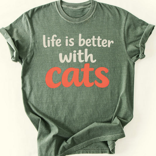 Better Life T-Shirt — Moss