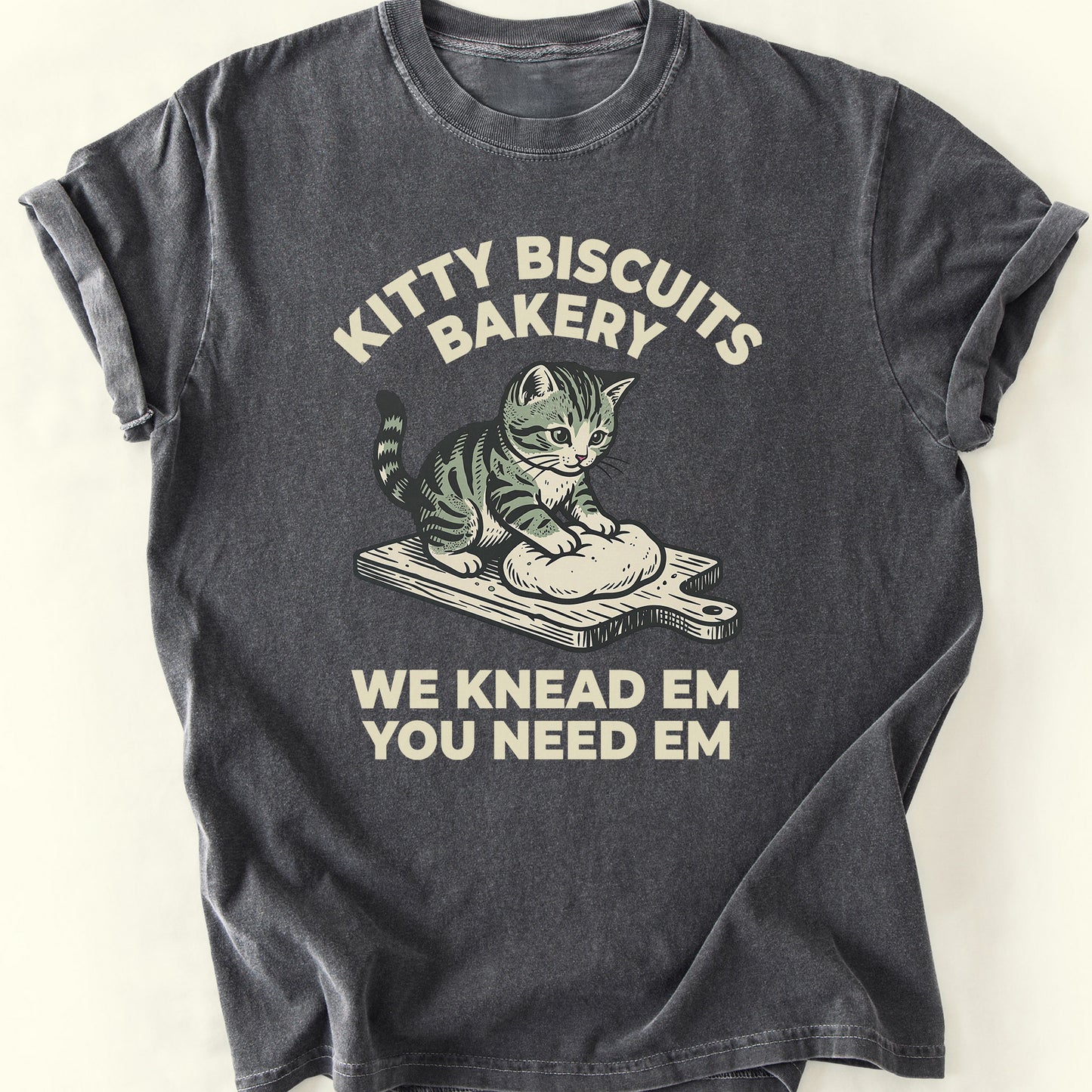 Kitty Biscuit T-Shirt — Pepper