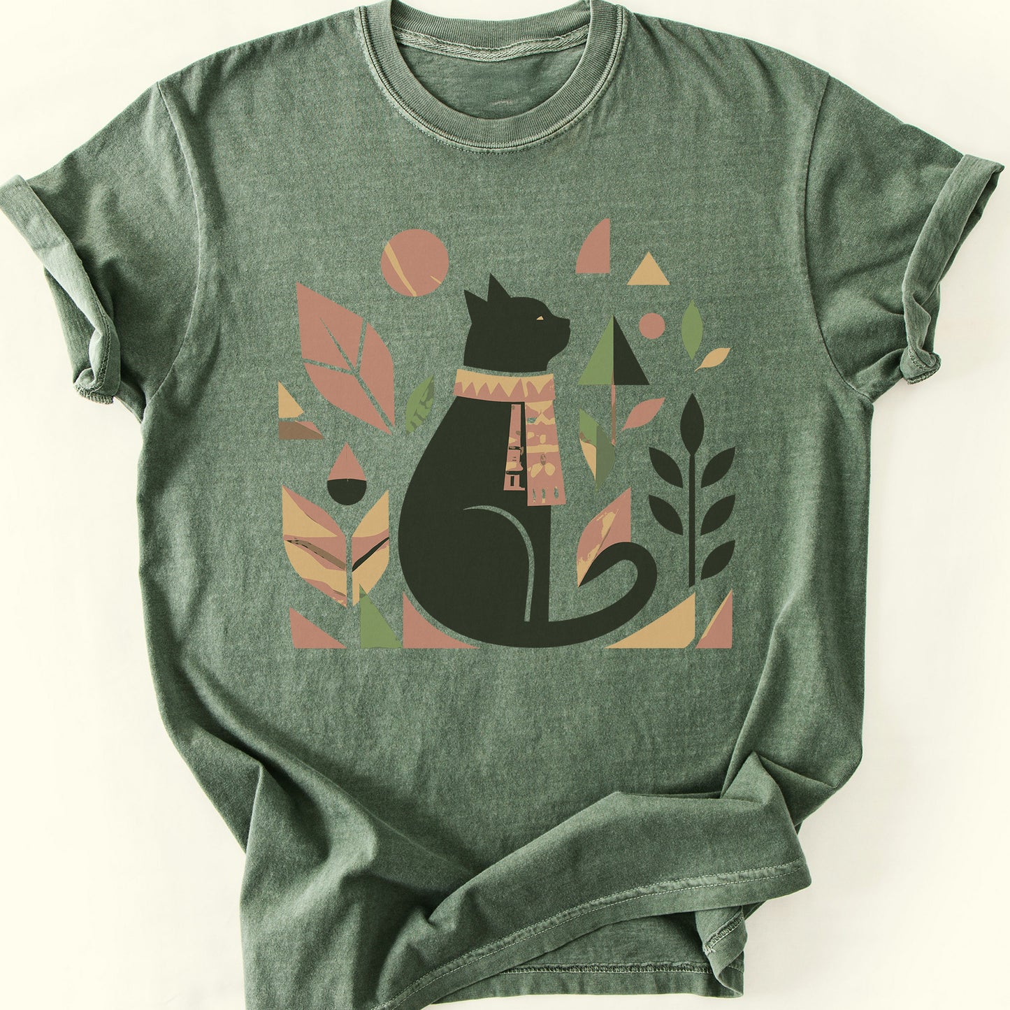 Autumn Garden T-Shirt — Moss