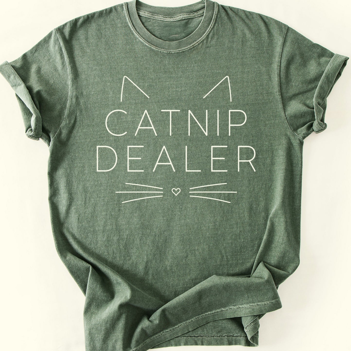Catnip Dealer T-Shirt — Moss