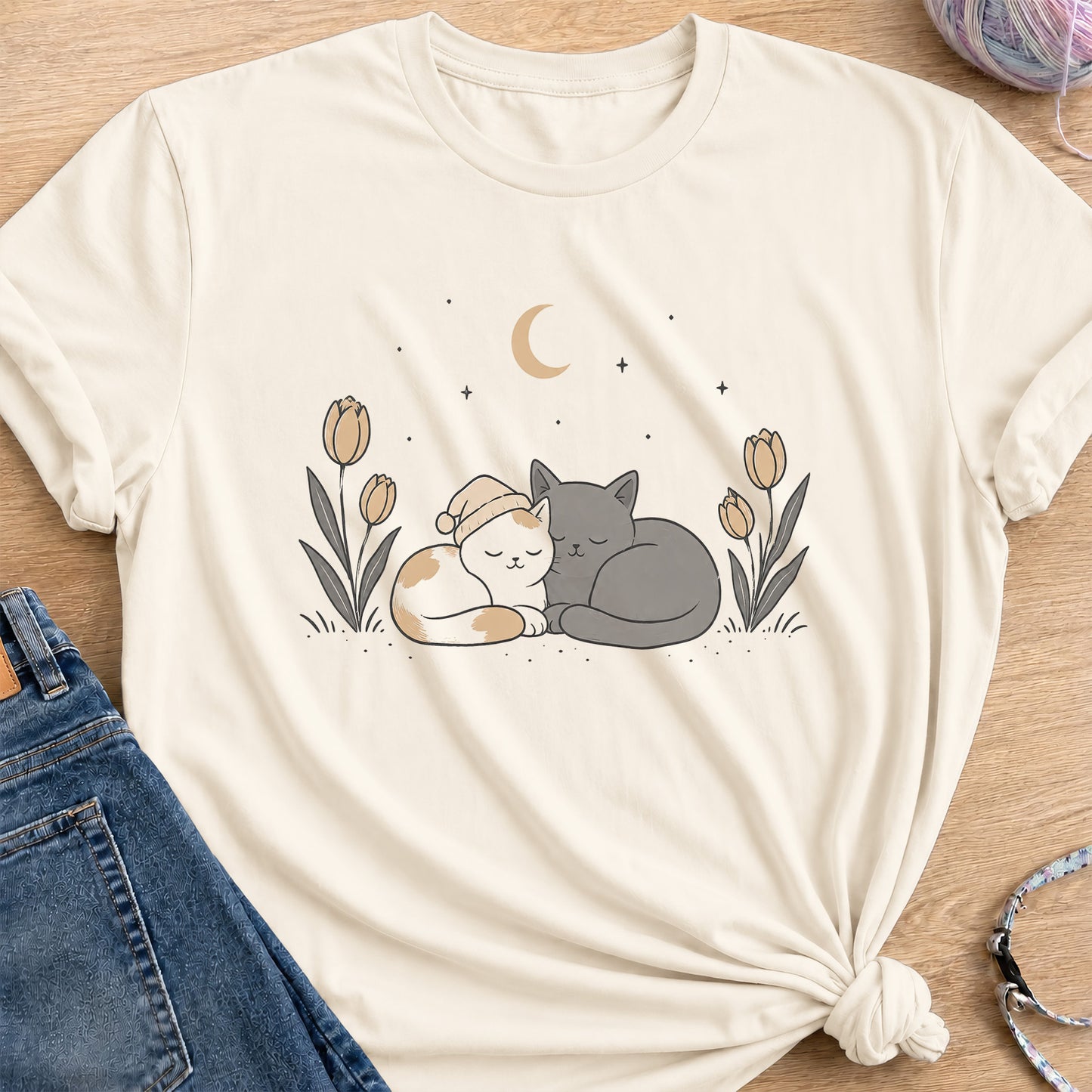 Tulip Nap T-Shirt — Natural