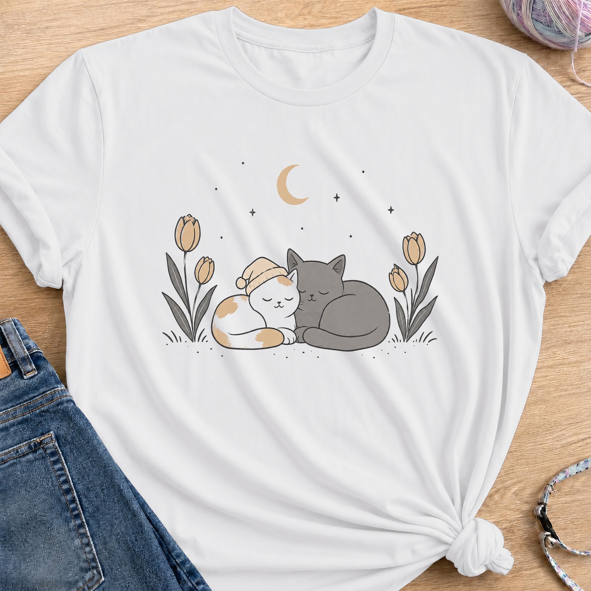 Tulip Nap T-Shirt — White