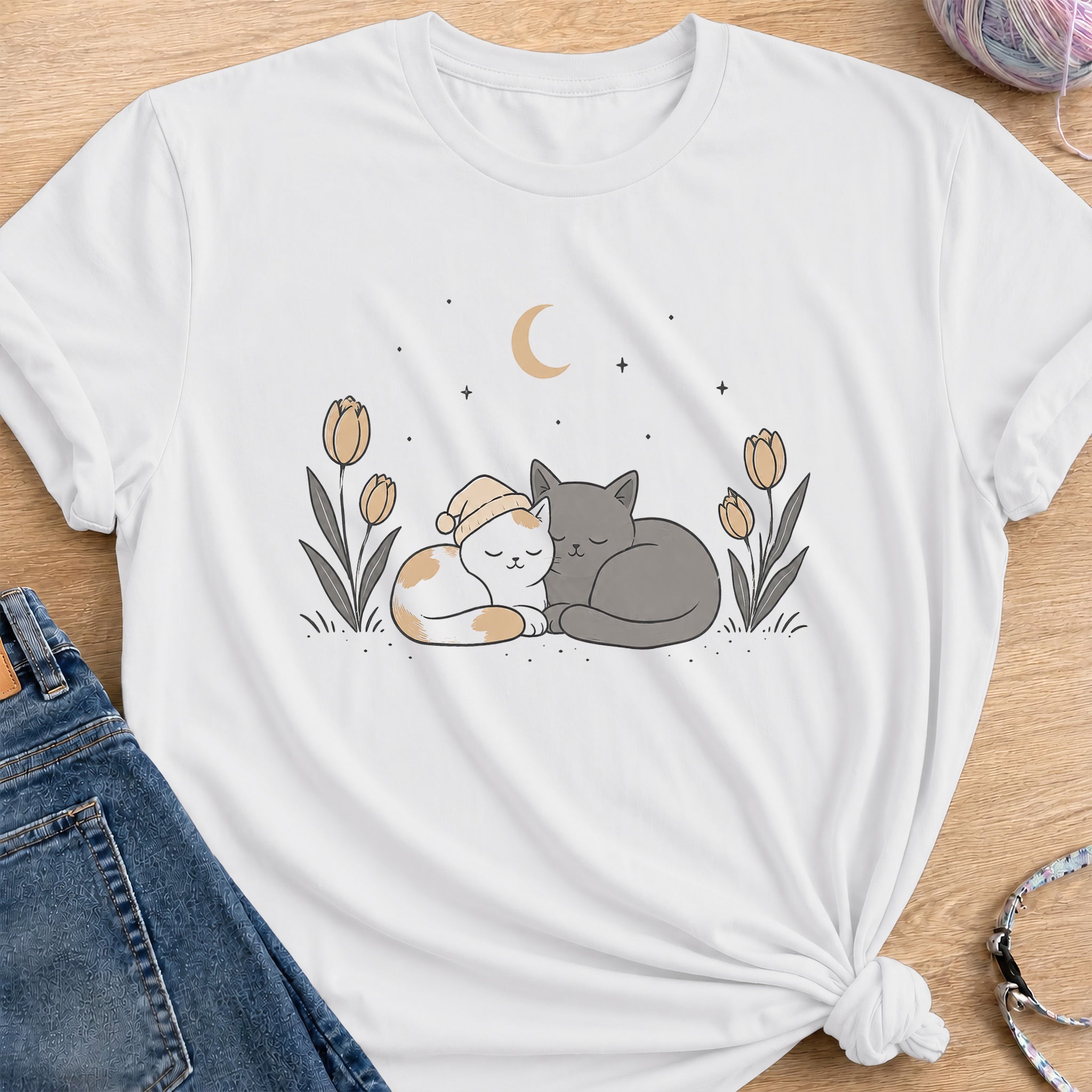 Tulip Nap T-Shirt — White