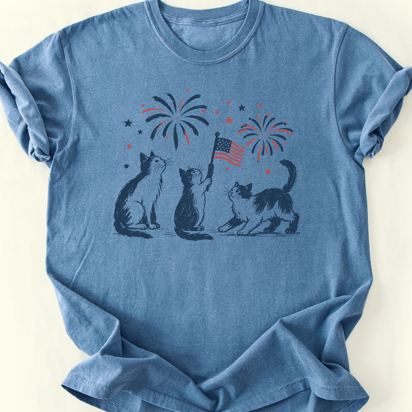 July 4th T-Shirt — Blue Jean
