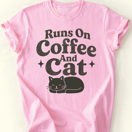 Coffee Fuel T-Shirt — Blossom