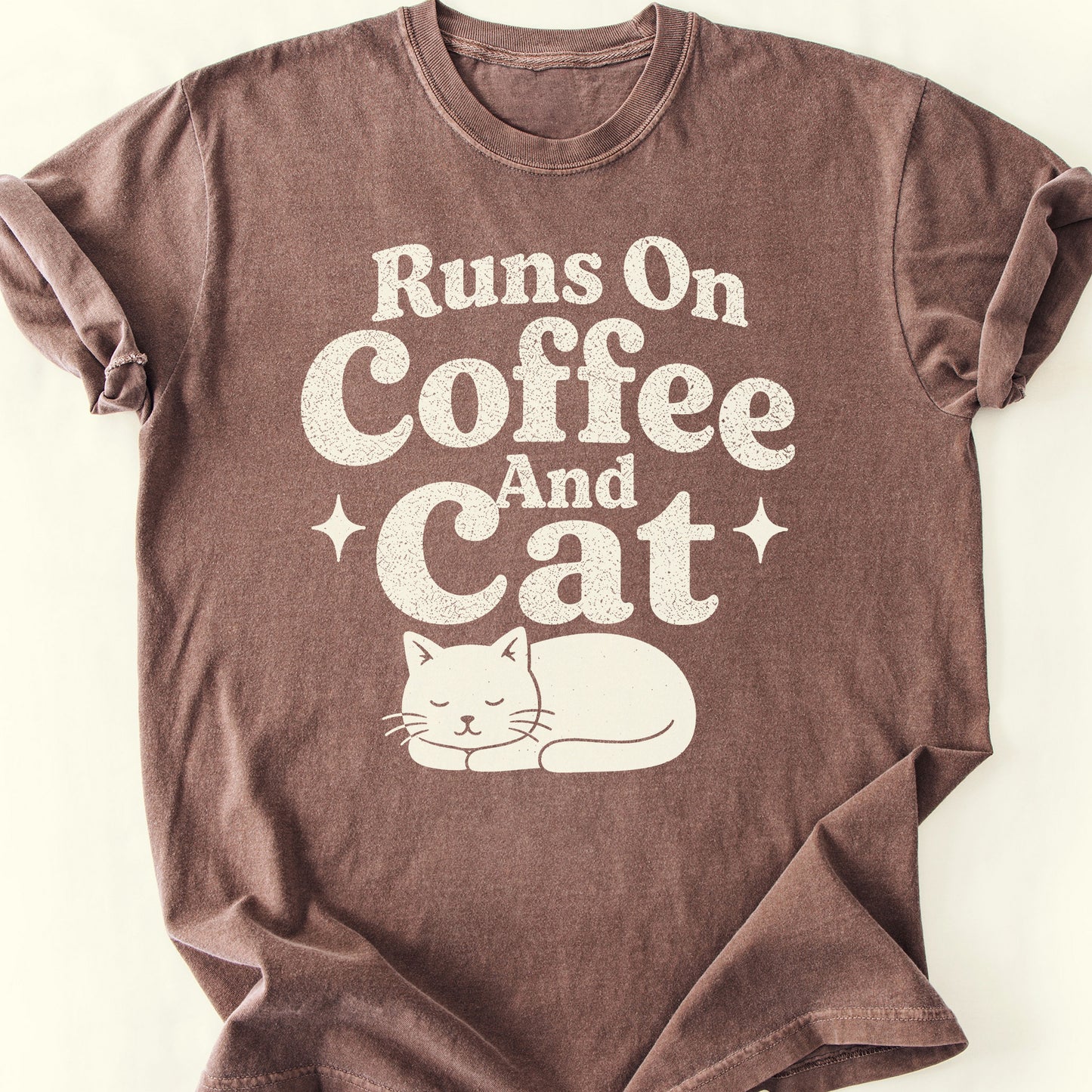 Coffee Fuel T-Shirt — Espresso