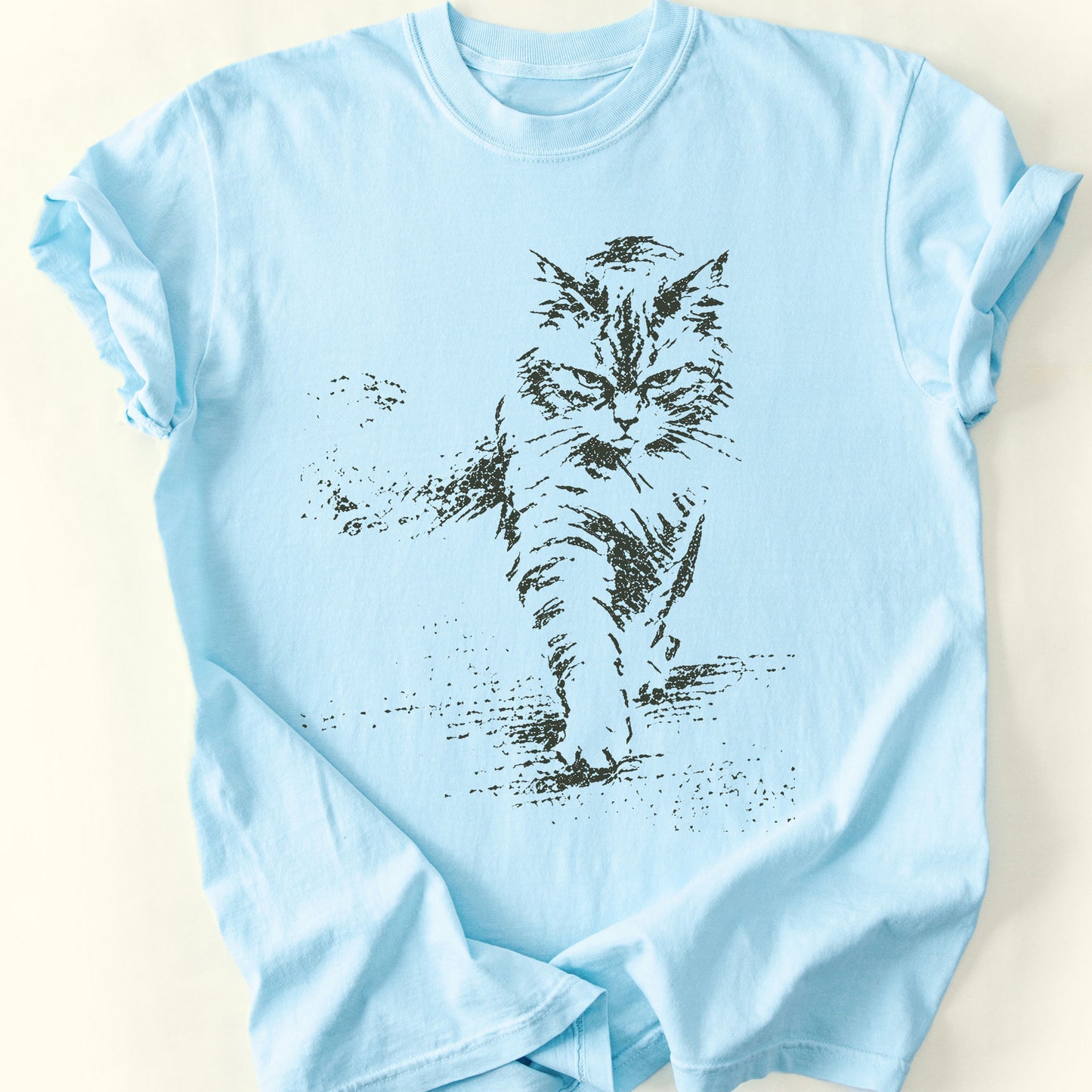 Soft Steps T-Shirt — Chambray