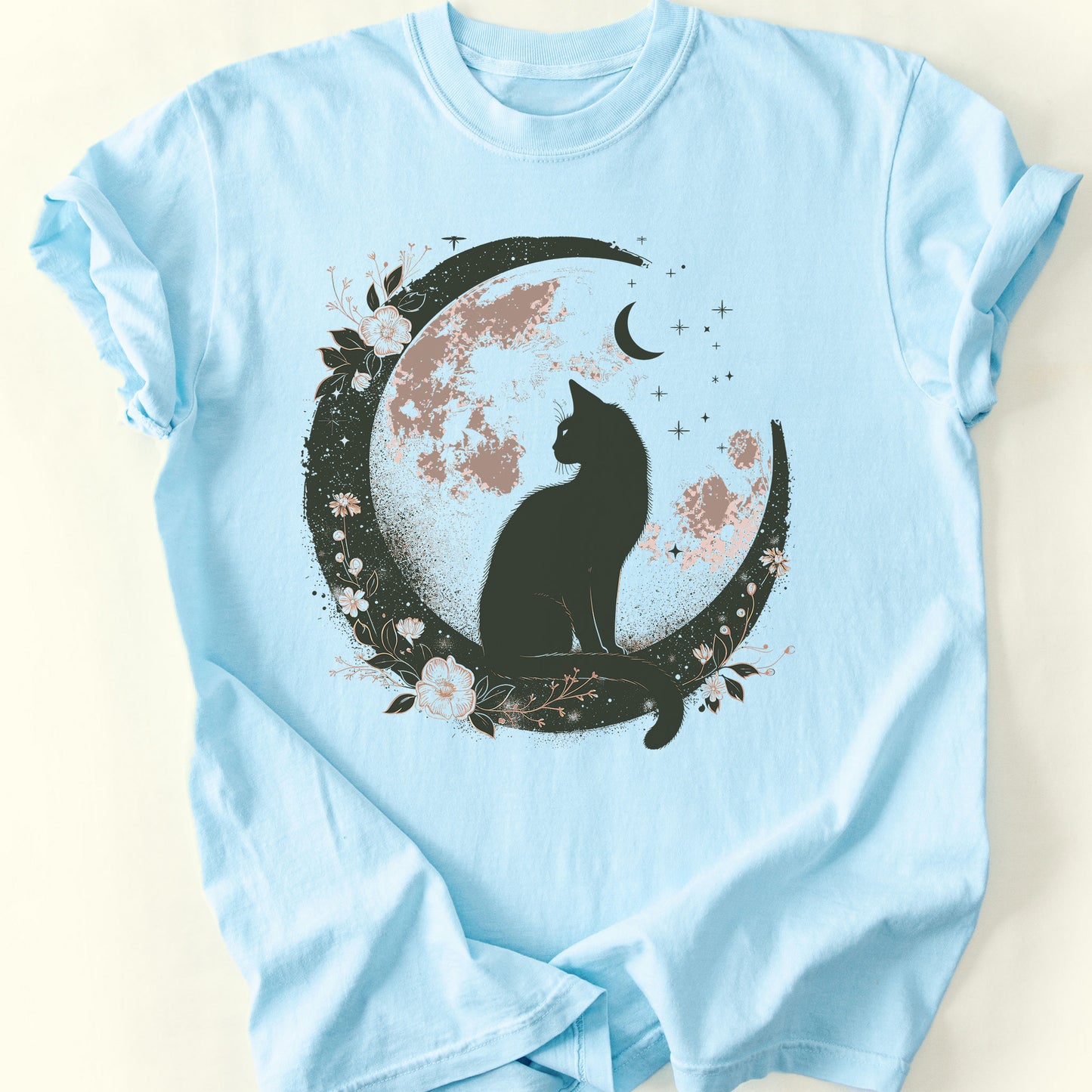 Moon Guardian T-Shirt — Chambray