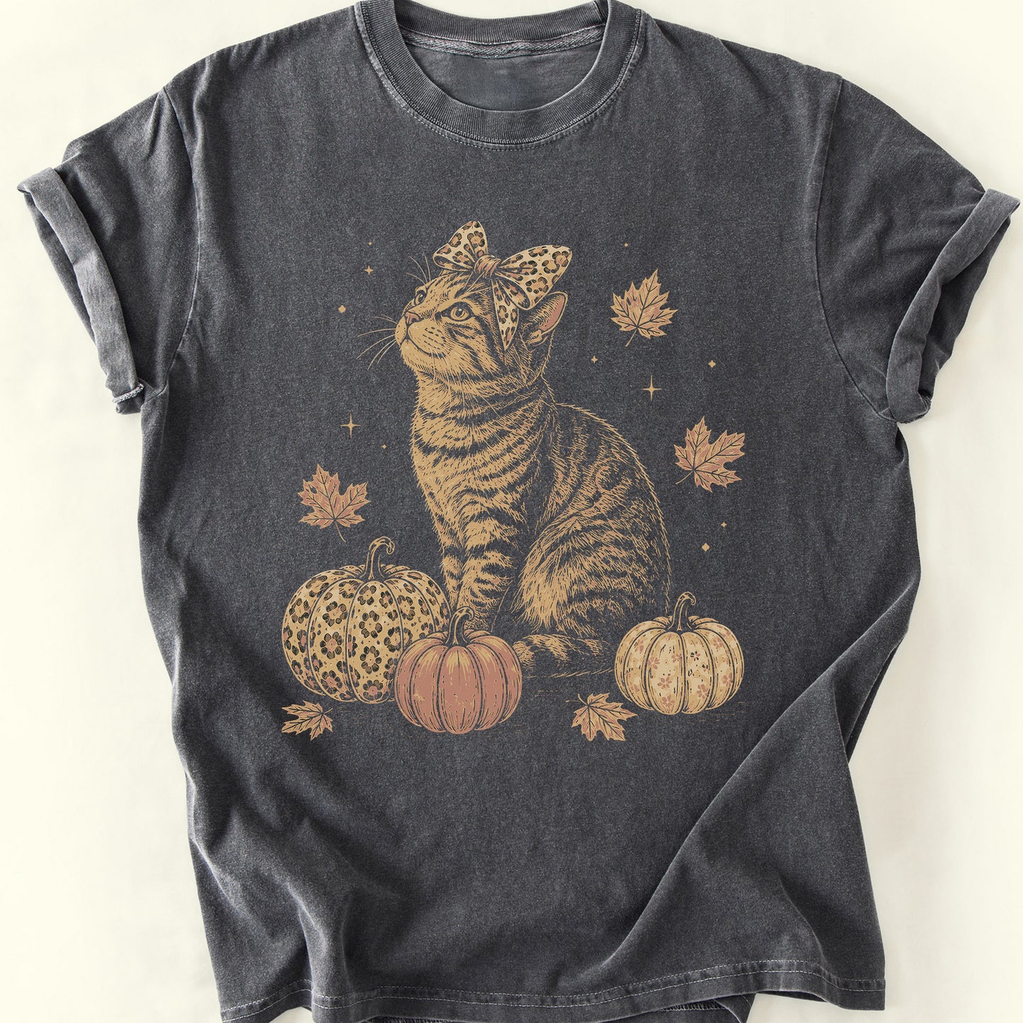Autumn Kitty T-Shirt — Pepper
