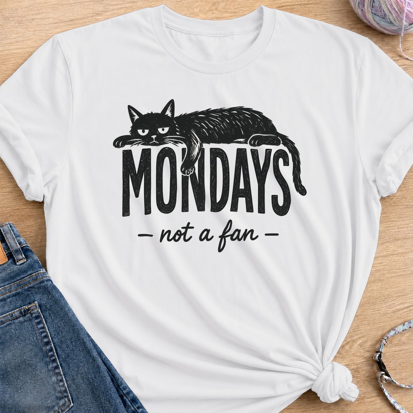 Not A Fan T-Shirt — White
