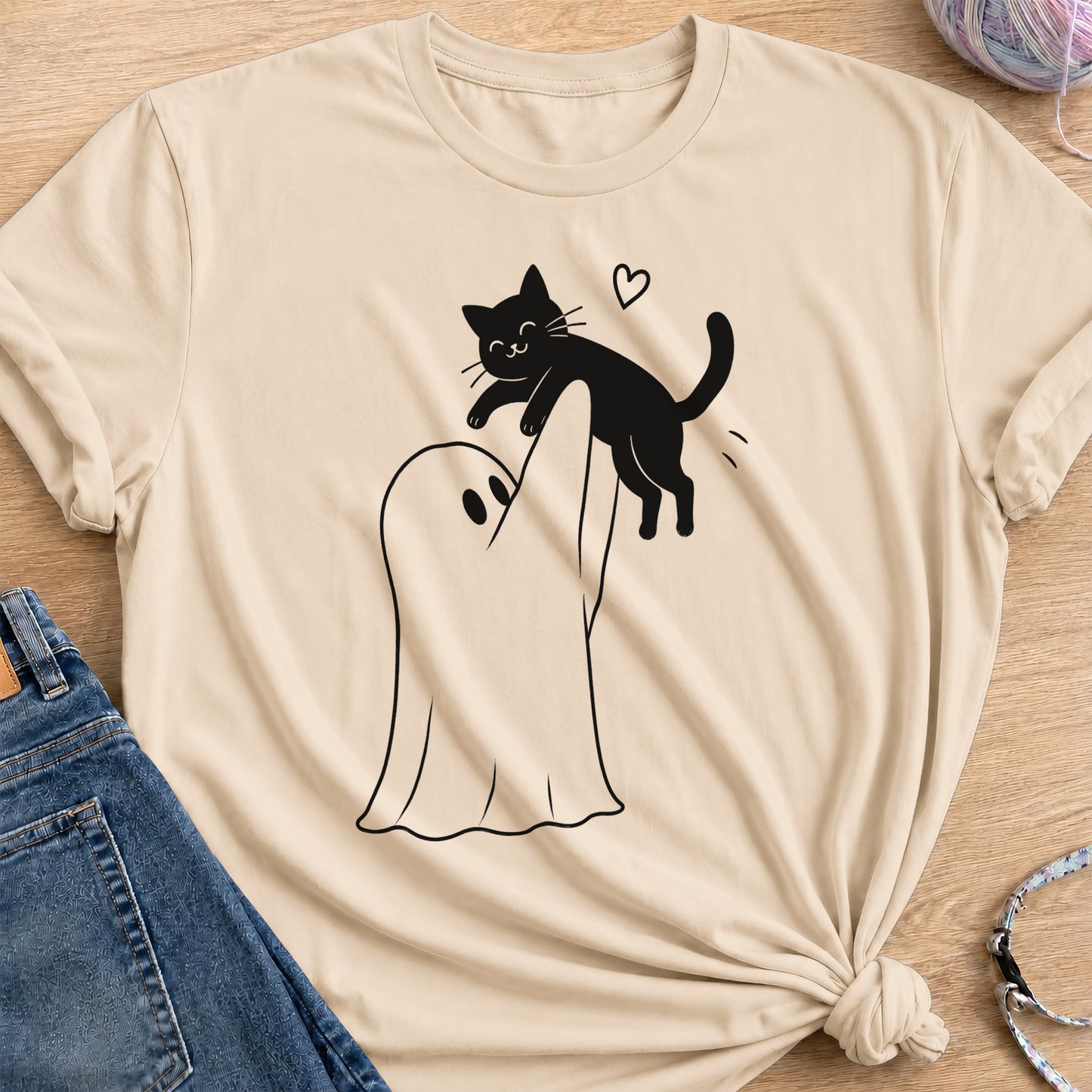 Not Alone T-Shirt — Sand
