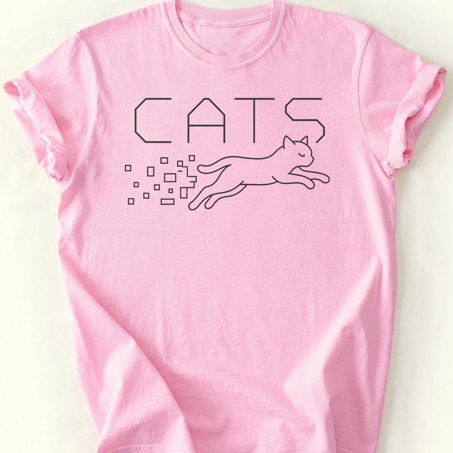Pixel Leap T-Shirt — Blossom