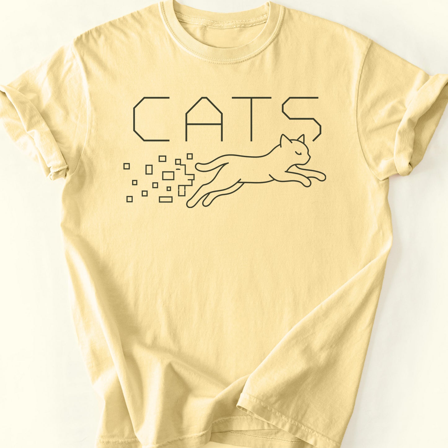 Pixel Leap T-Shirt — Butter