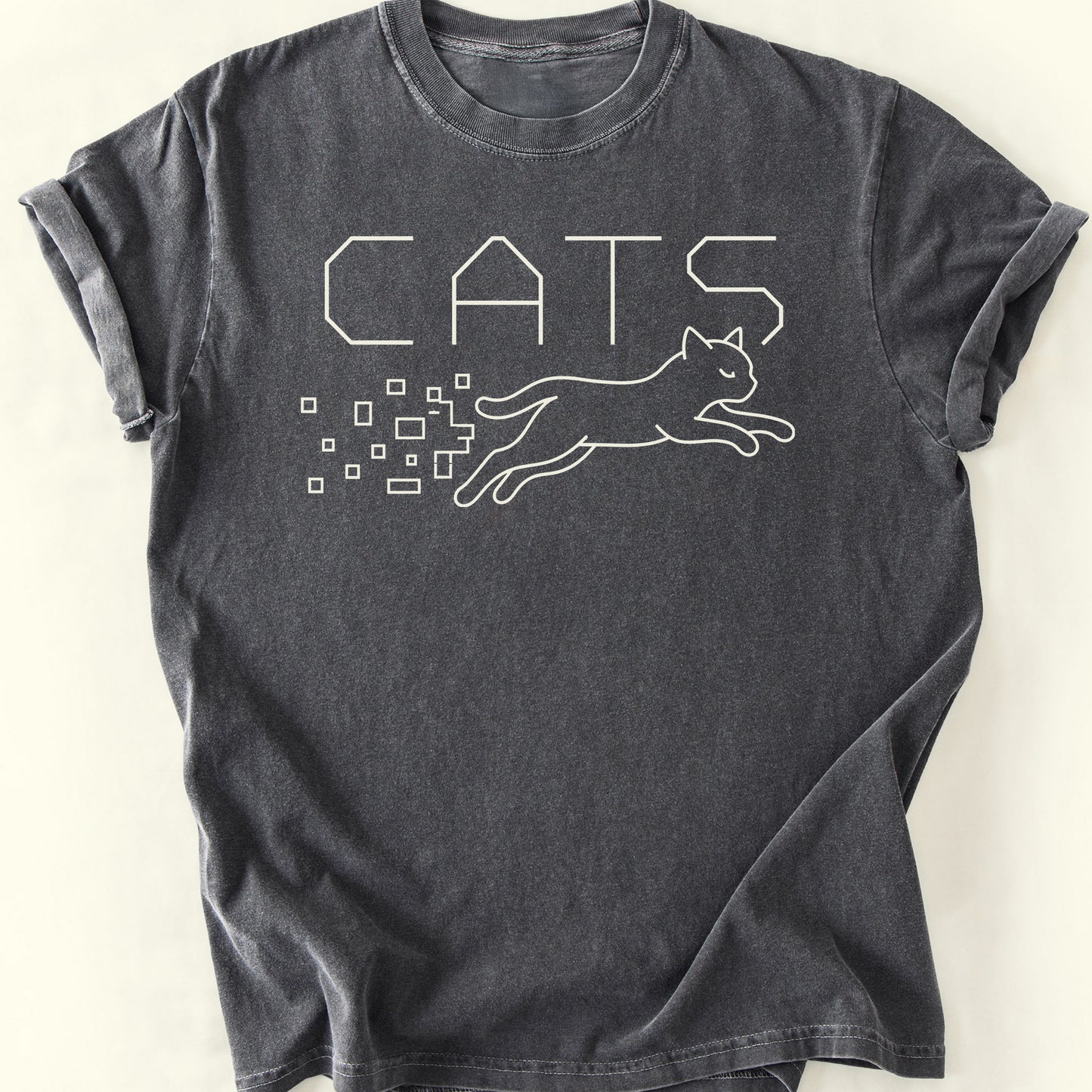 Pixel Leap T-Shirt — Pepper