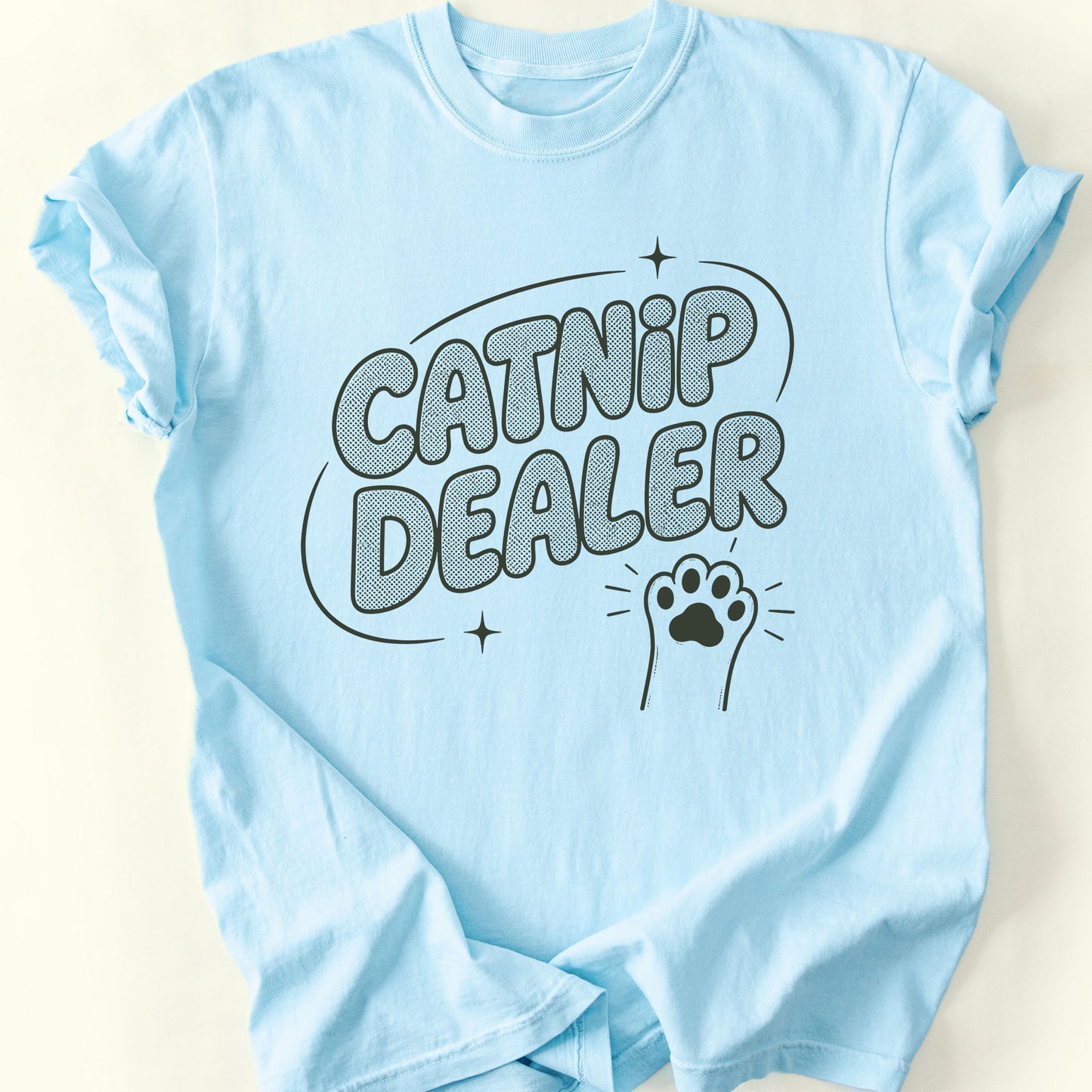 Catnip Dealer II T-Shirt — Chambray