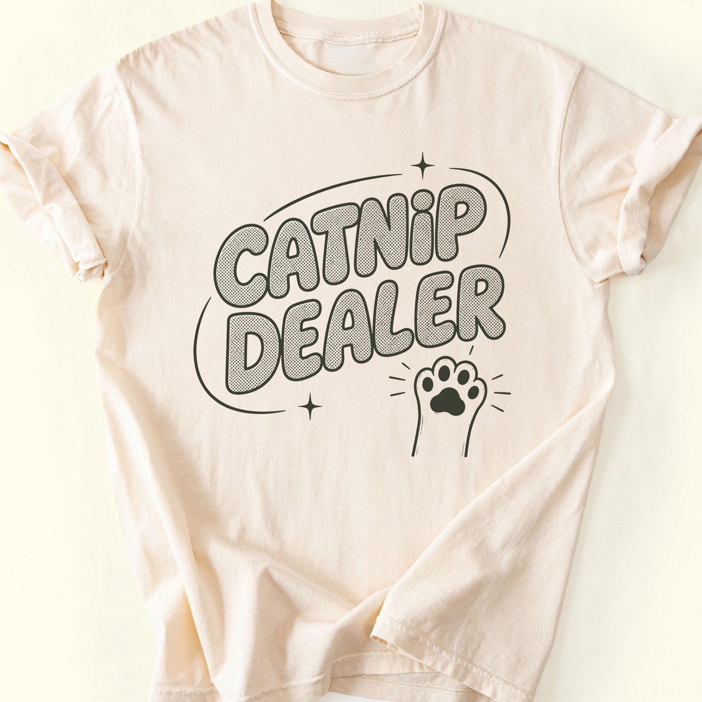Catnip Dealer II T-Shirt — Ivory