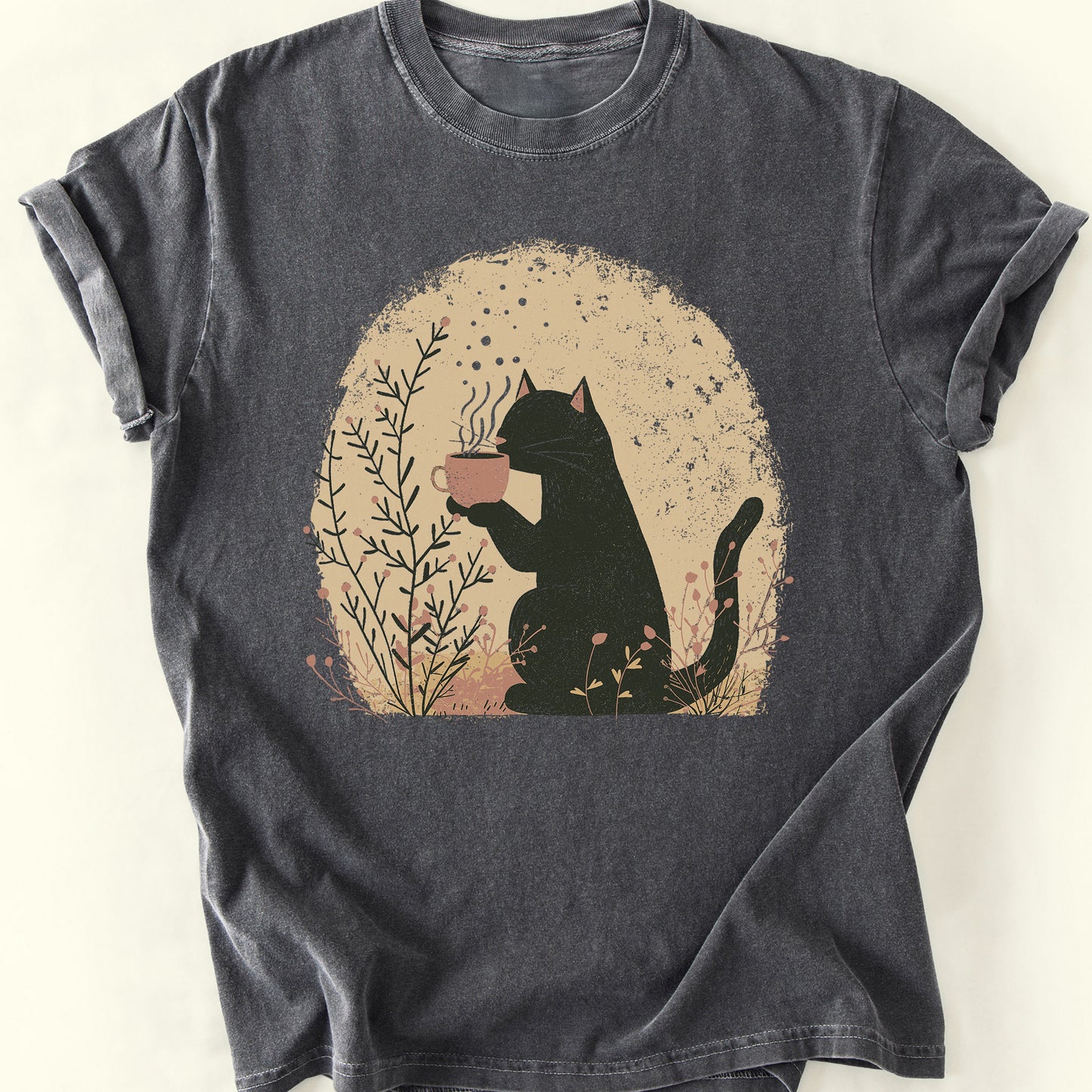 Morning Sip T-Shirt — Pepper