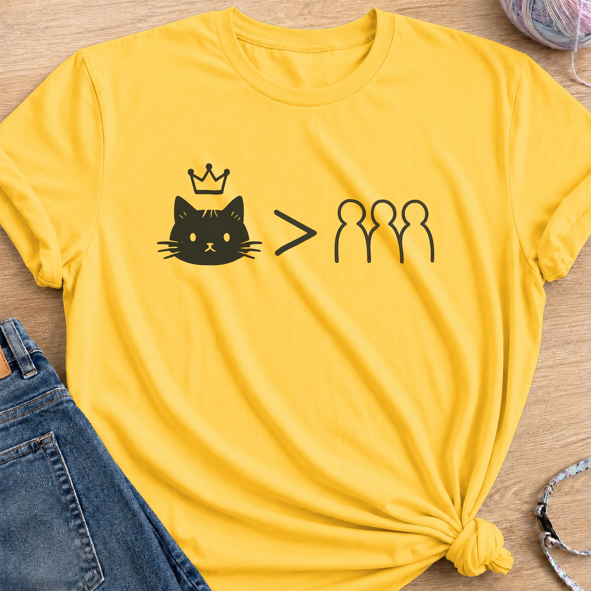 Priorities T-Shirt — Daisy