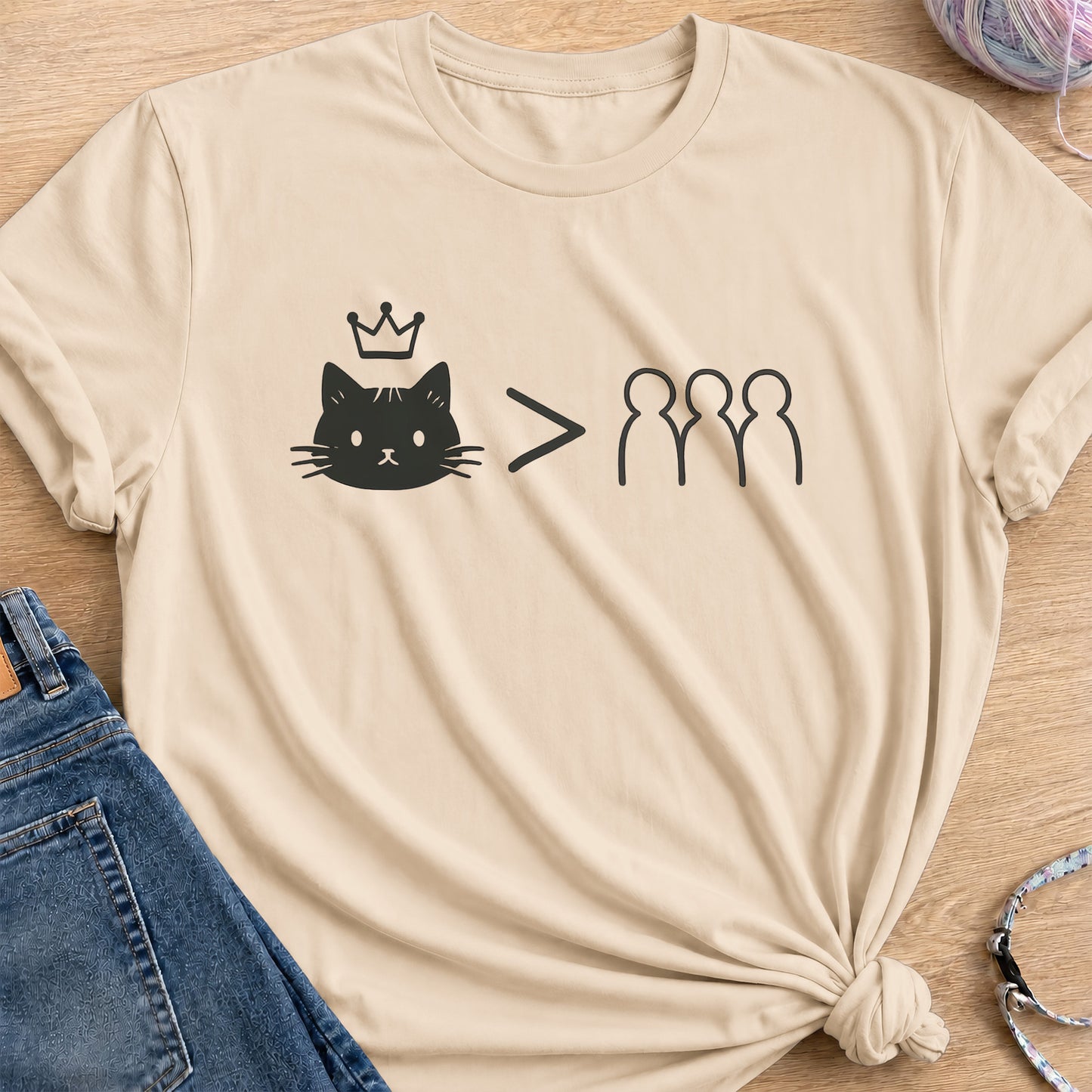 Priorities T-Shirt — Sand
