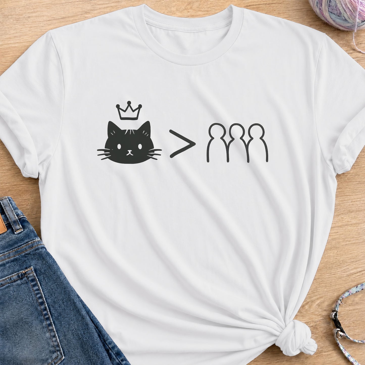 Priorities T-Shirt — White