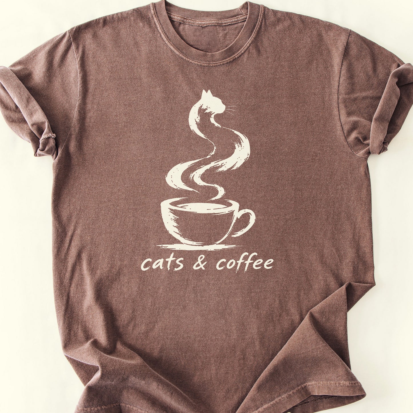 Coffee Steam T-Shirt — Espresso