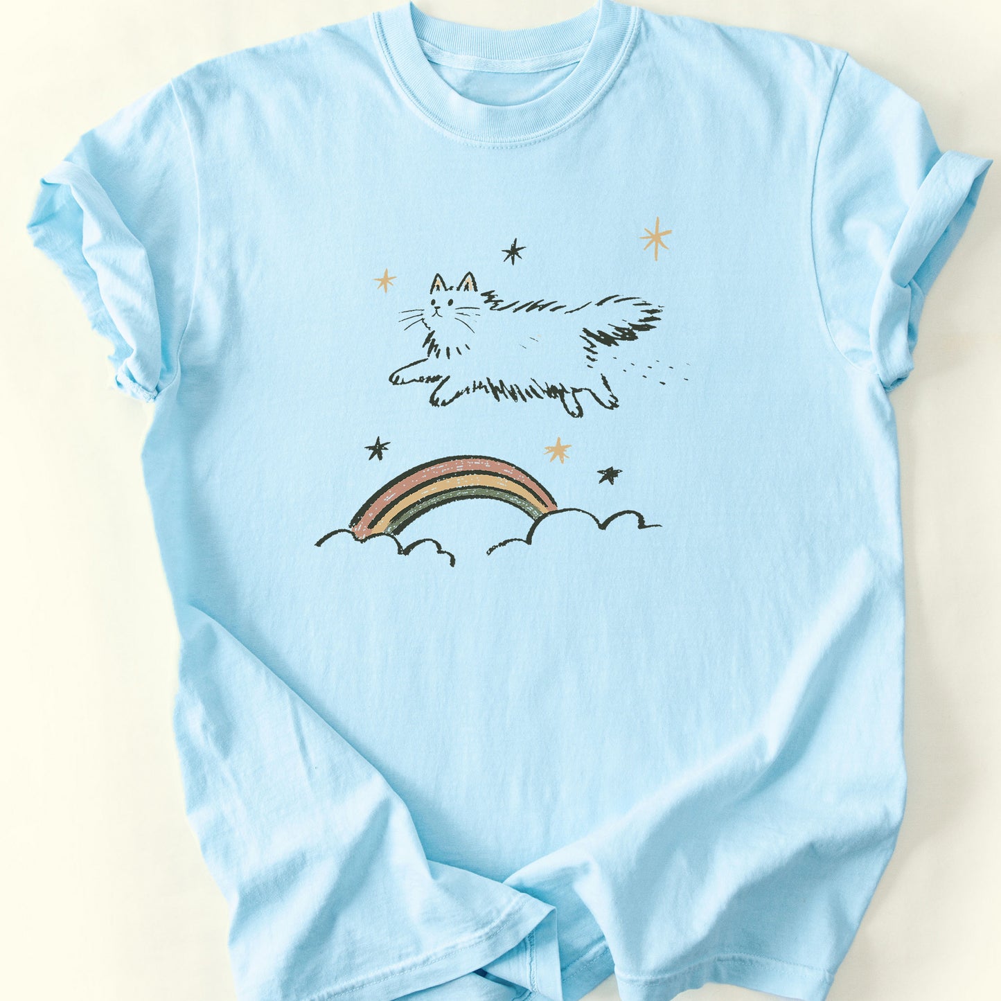 Cloud Nine T-Shirt — Chambray