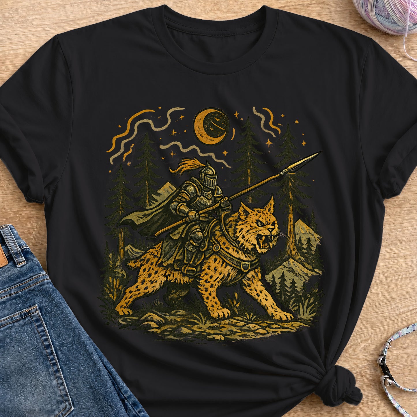 Knight T-Shirt — Black