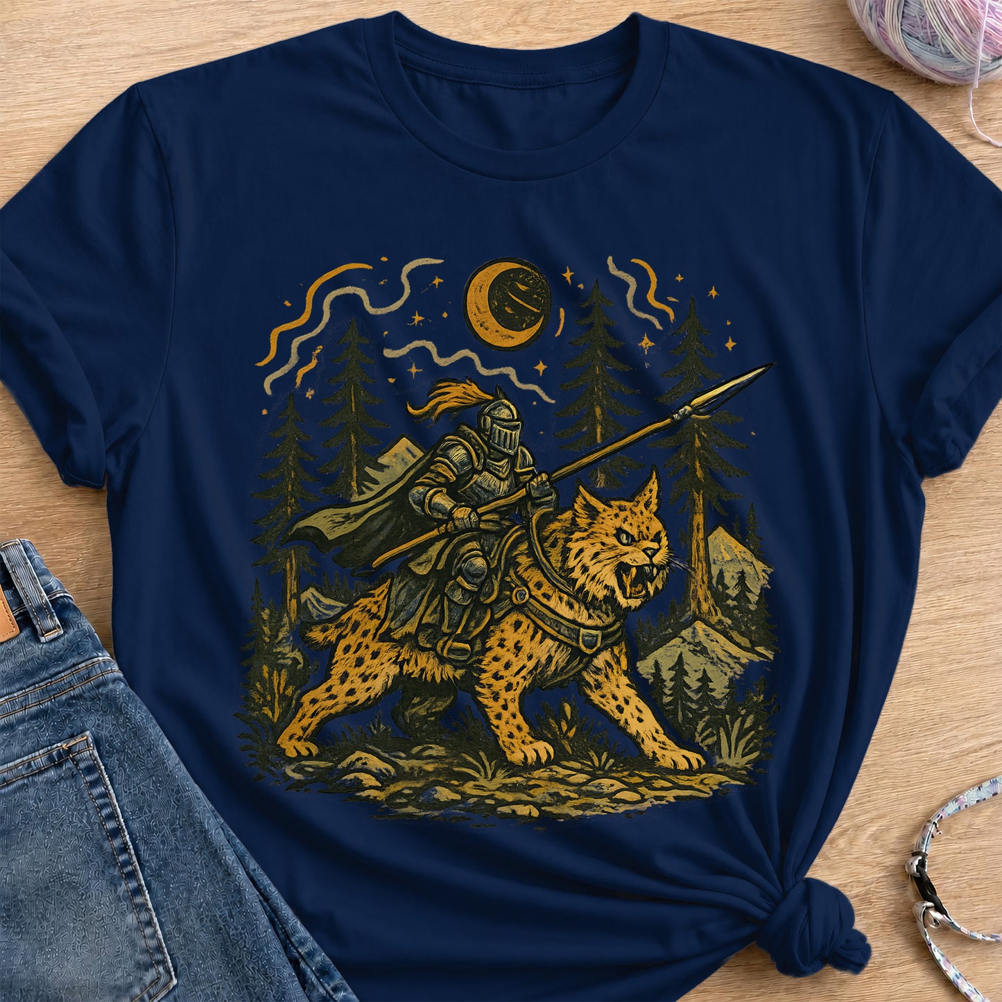 Knight T-Shirt — Navy