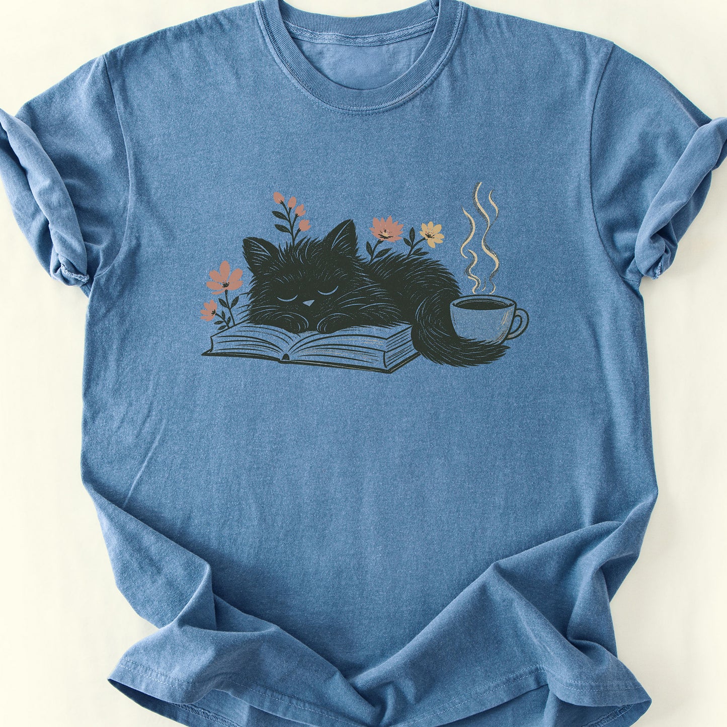 Reading Break T-Shirt — Blue Jean