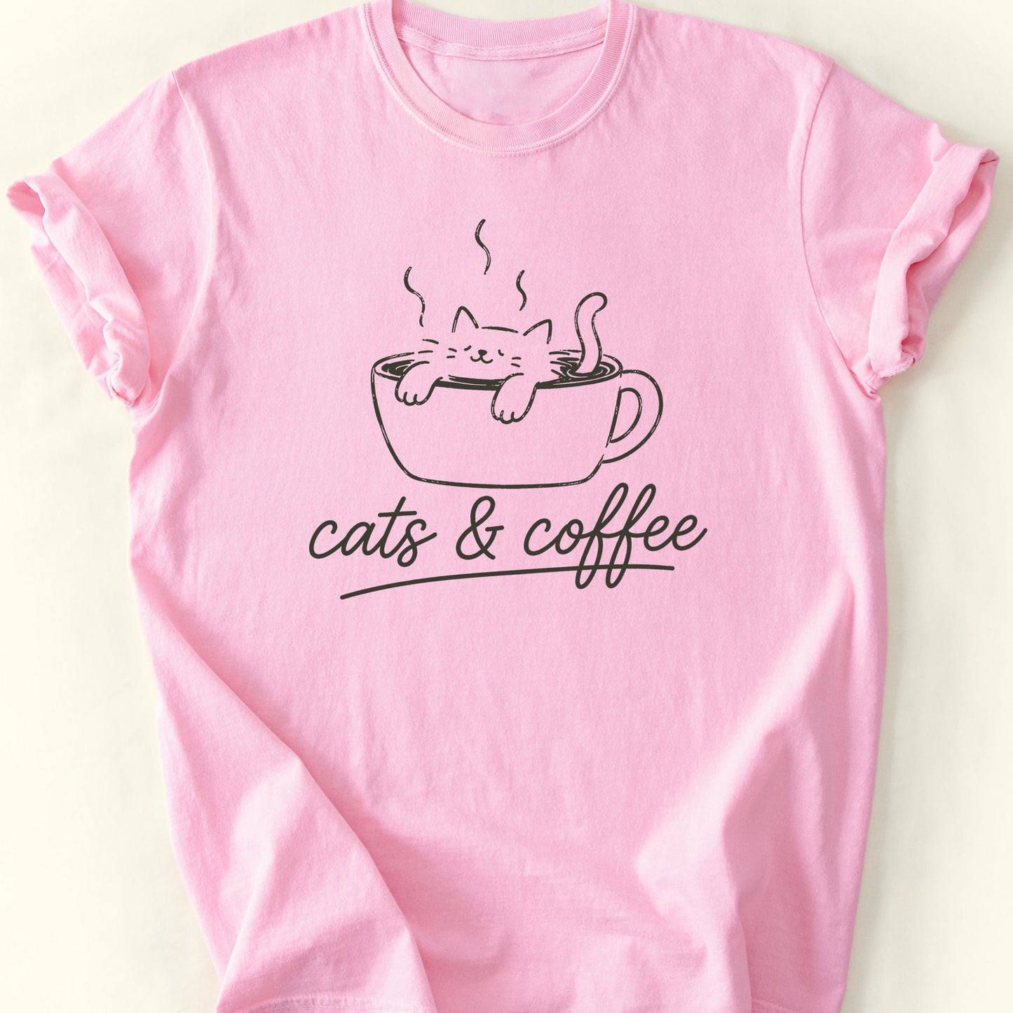 Kitty Espresso T-Shirt — Blossom