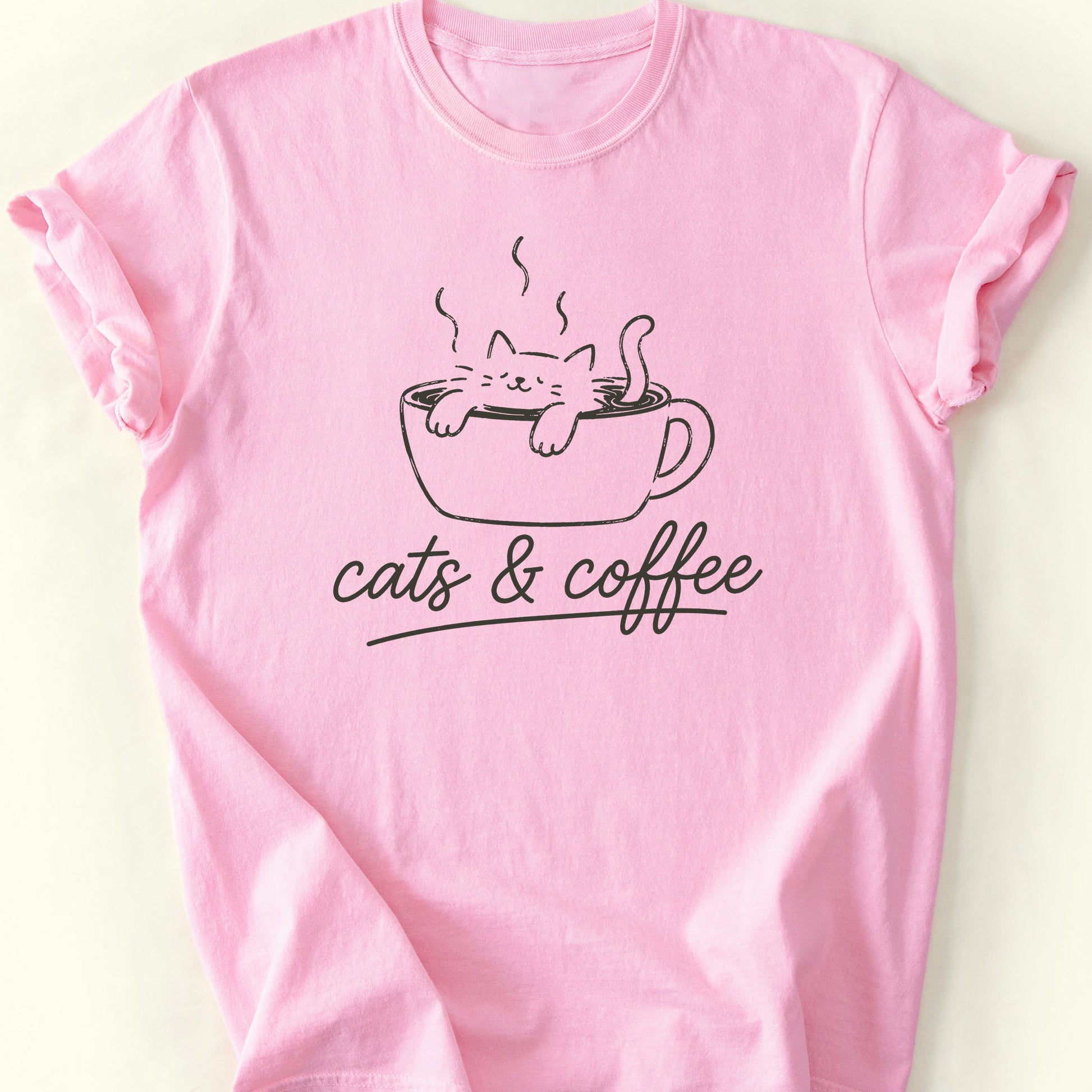 Kitty Espresso T-Shirt — Blossom