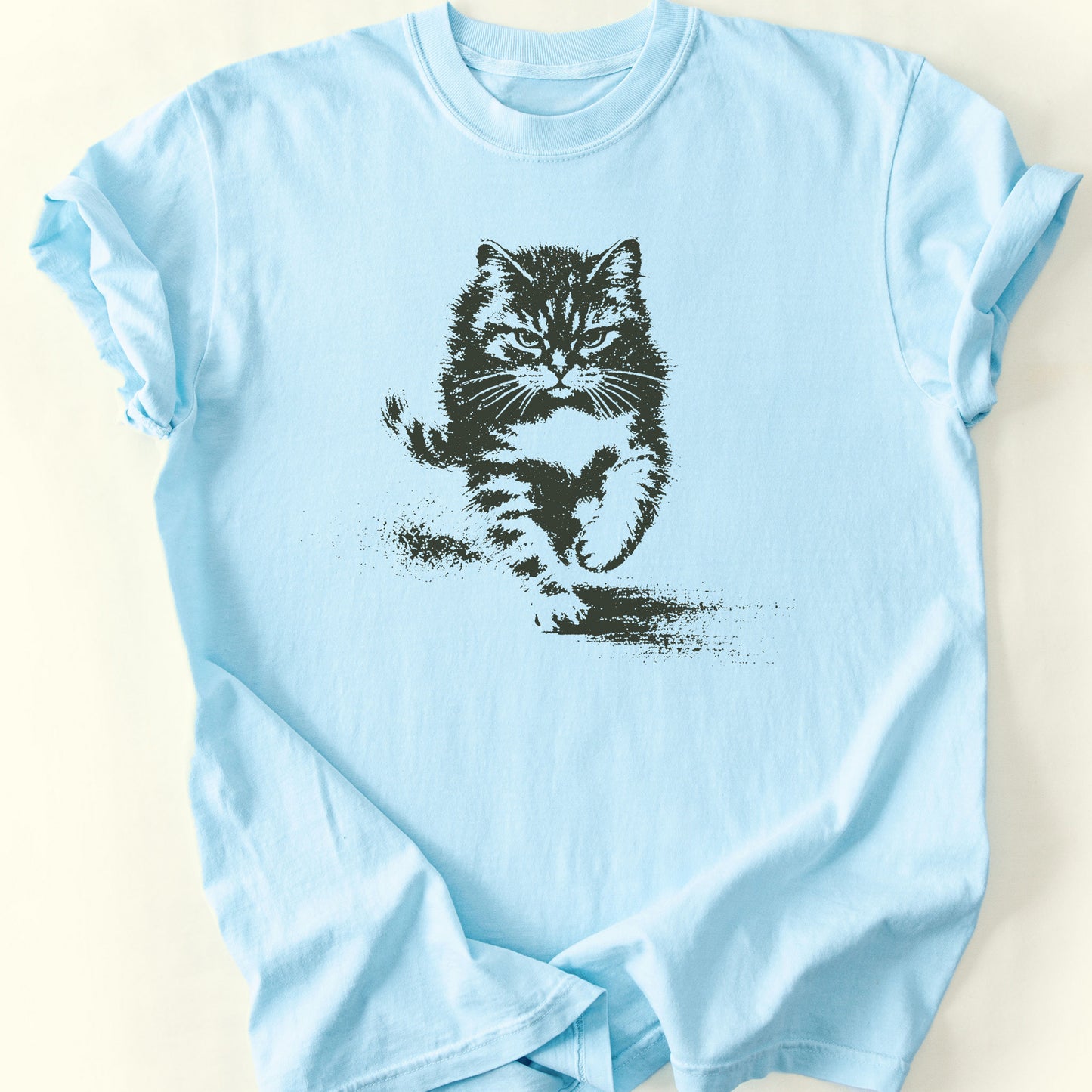 Fearless Approach T-Shirt — Chambray