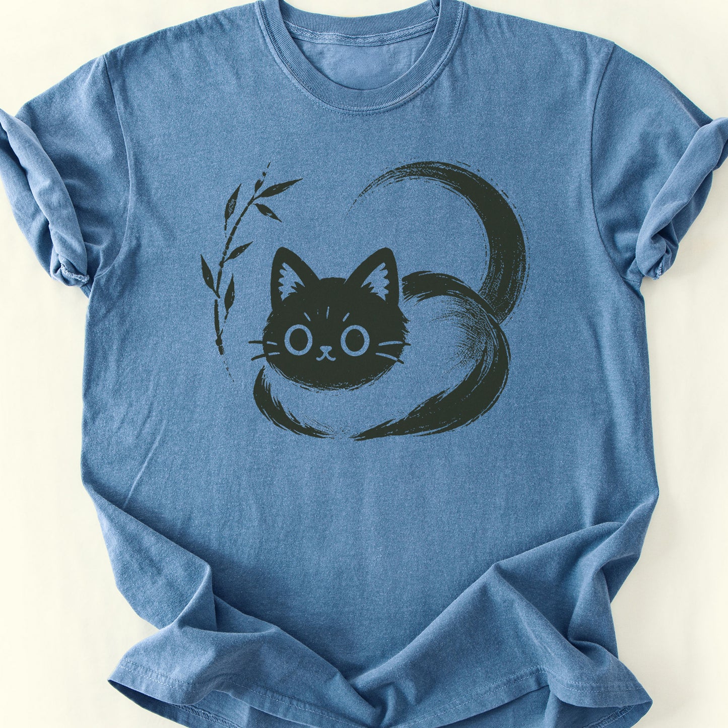 Brush Loaf T-Shirt — Blue Jean