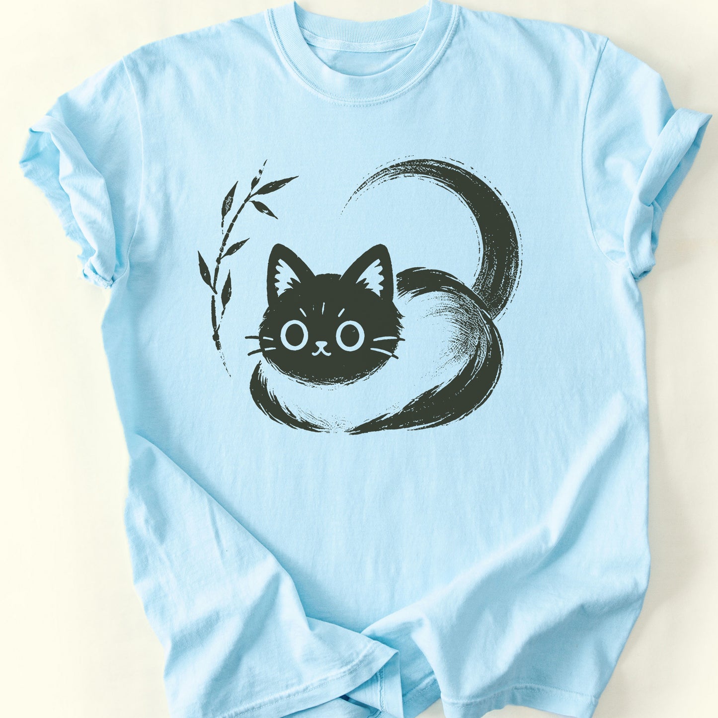 Brush Loaf T-Shirt — Chambray