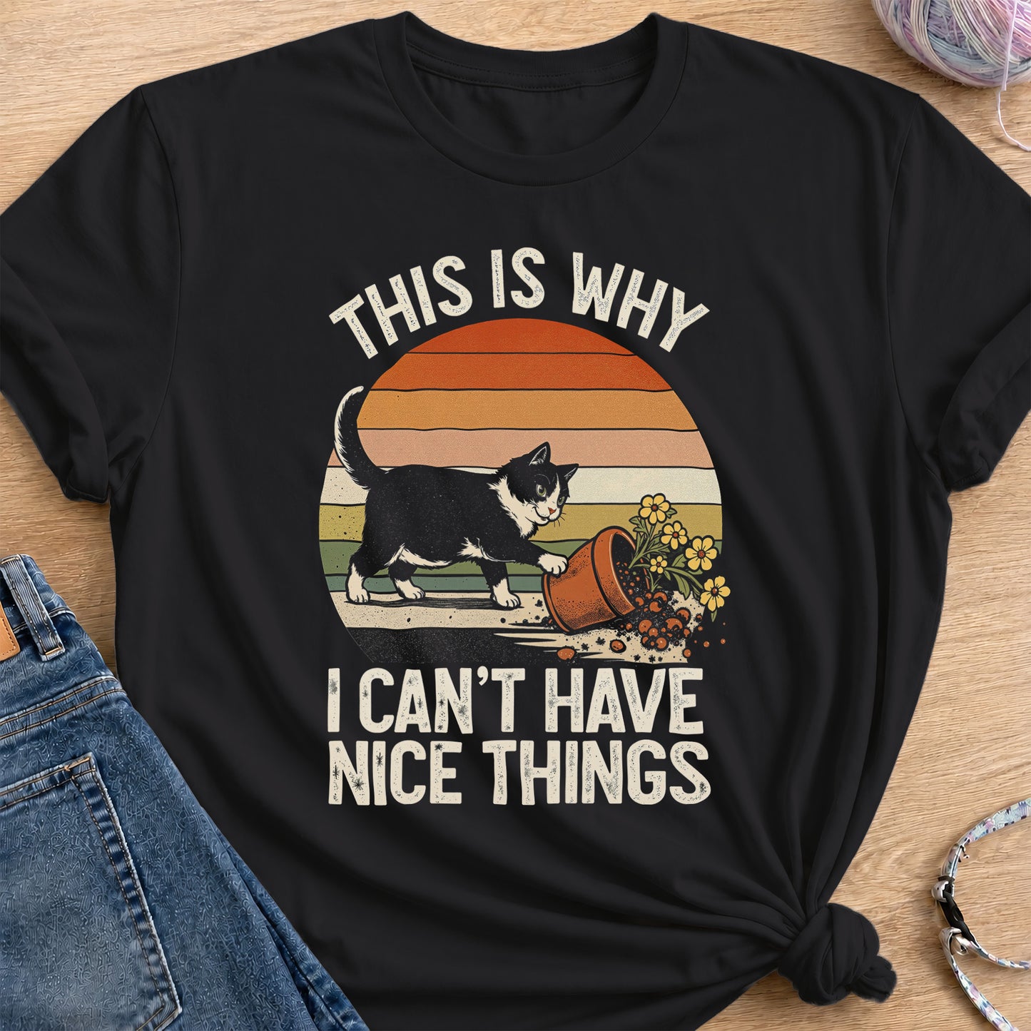 No Nice Things T-Shirt — Black
