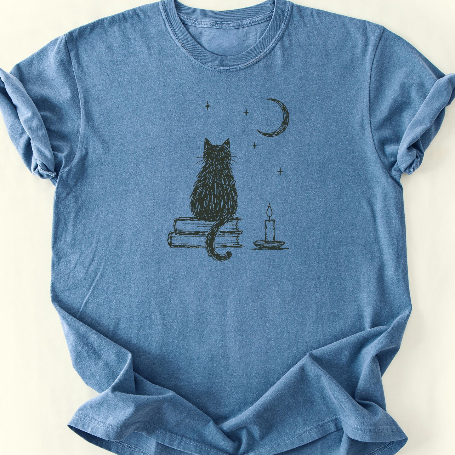 Moon Watch T-Shirt — Blue Jean