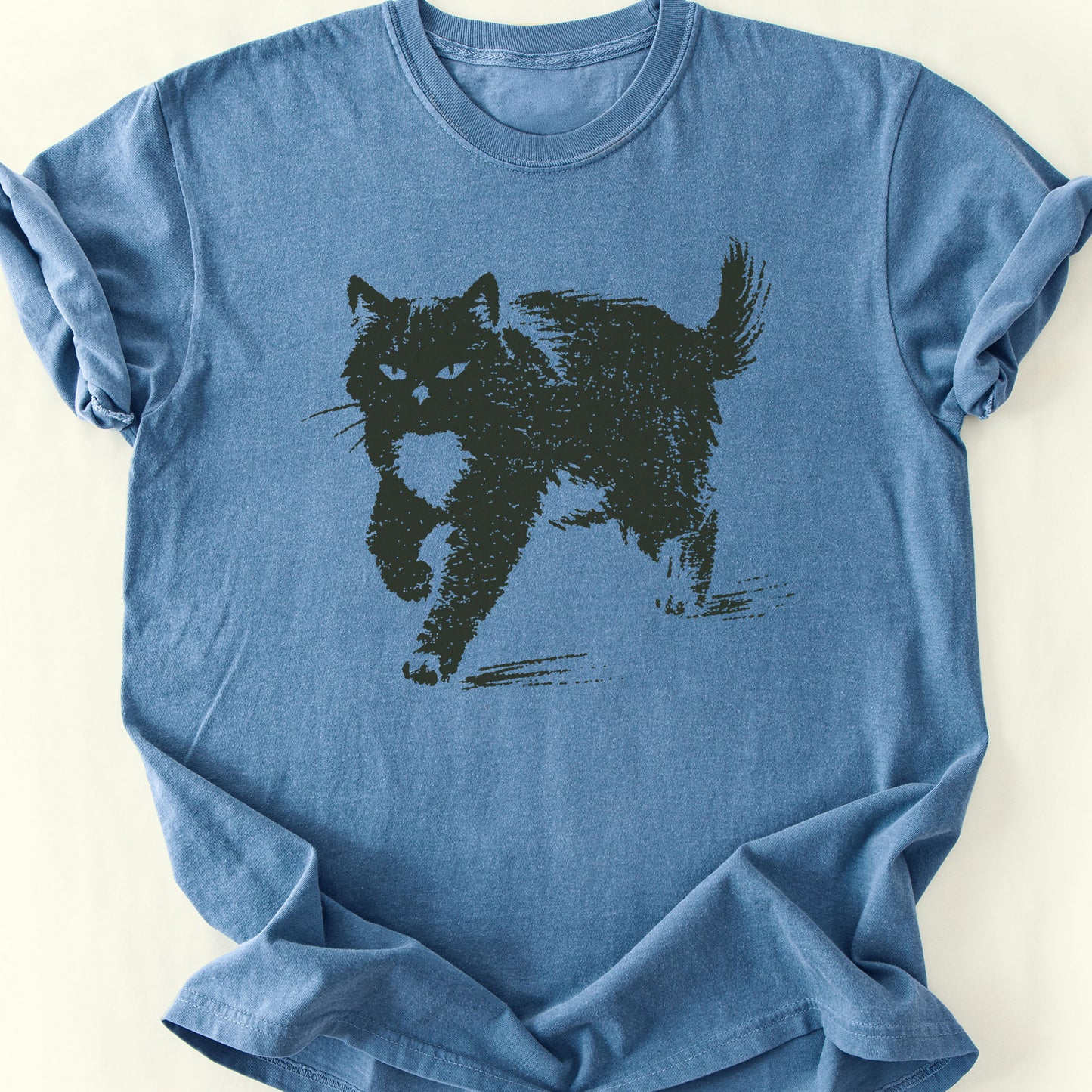 On the Move T-Shirt — Blue Jean