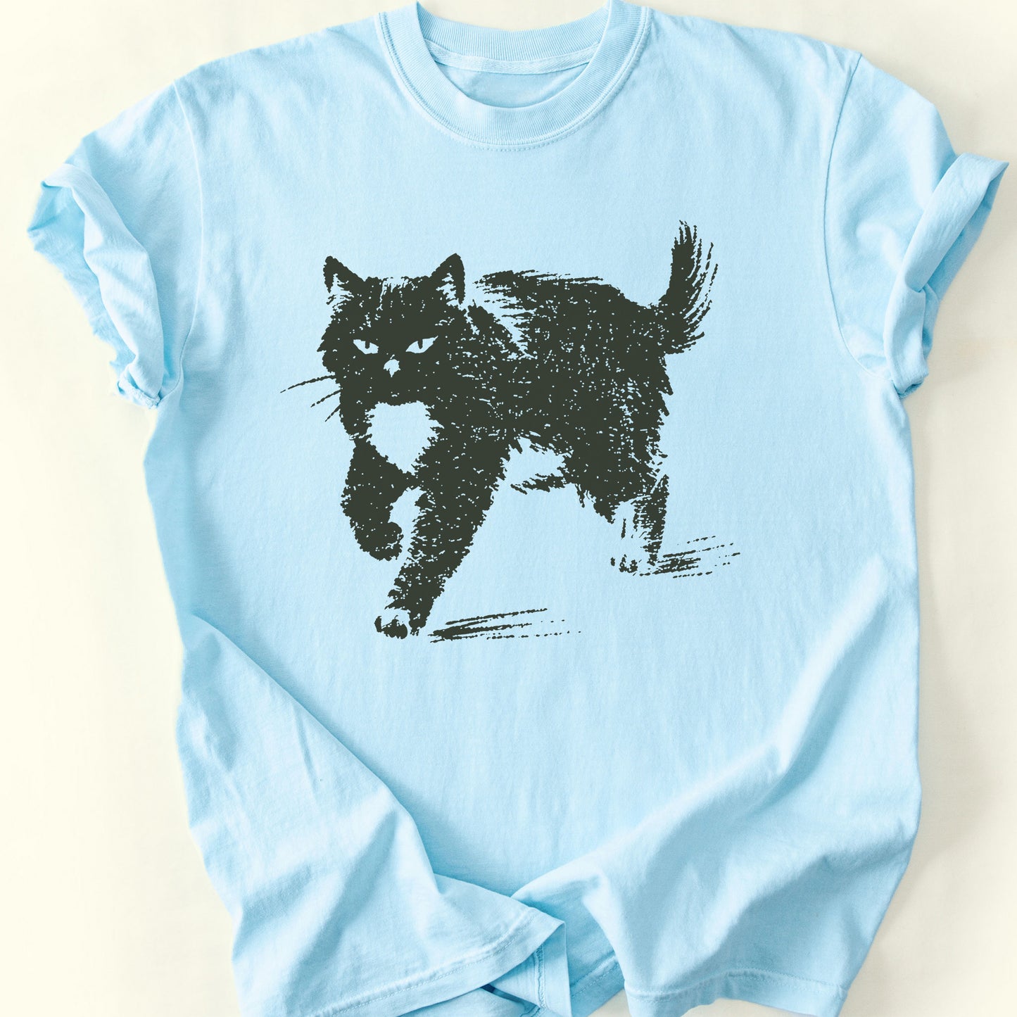 On the Move T-Shirt — Chambray