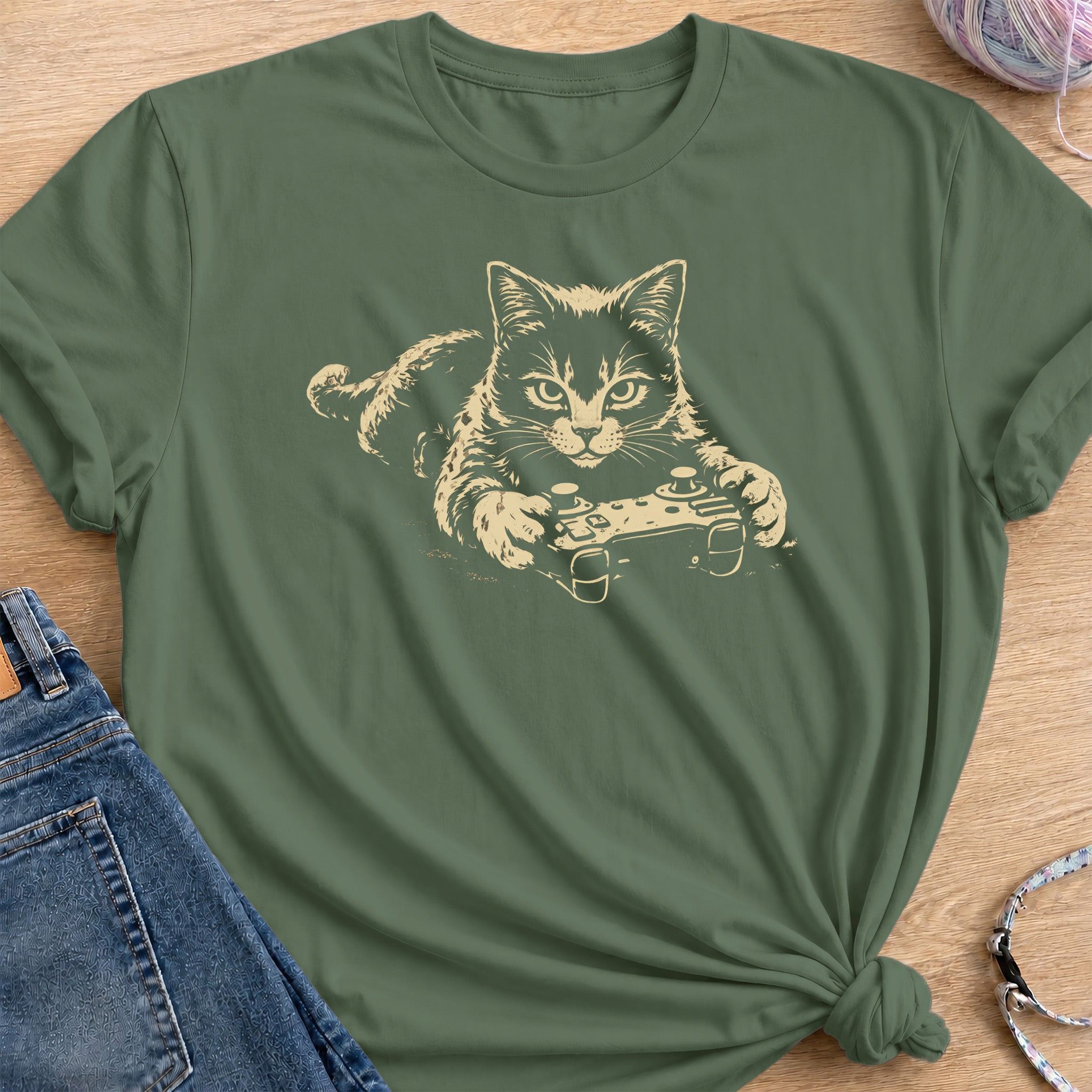 Gamer T-Shirt — Military Green