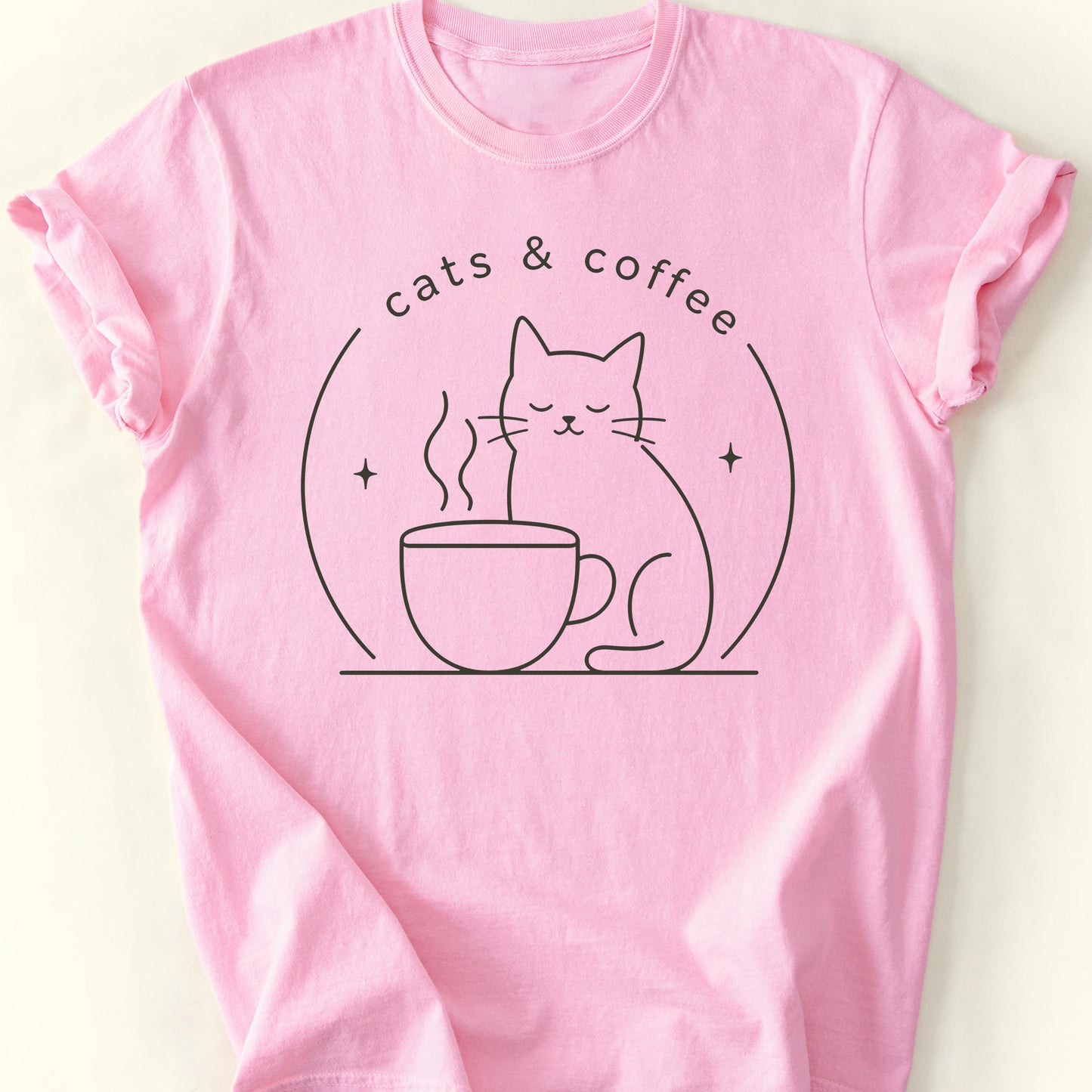 Morning Coffee T-Shirt — Blossom