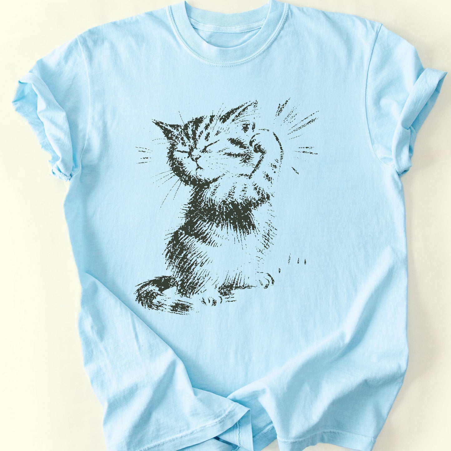 Bicep T-Shirt — Chambray