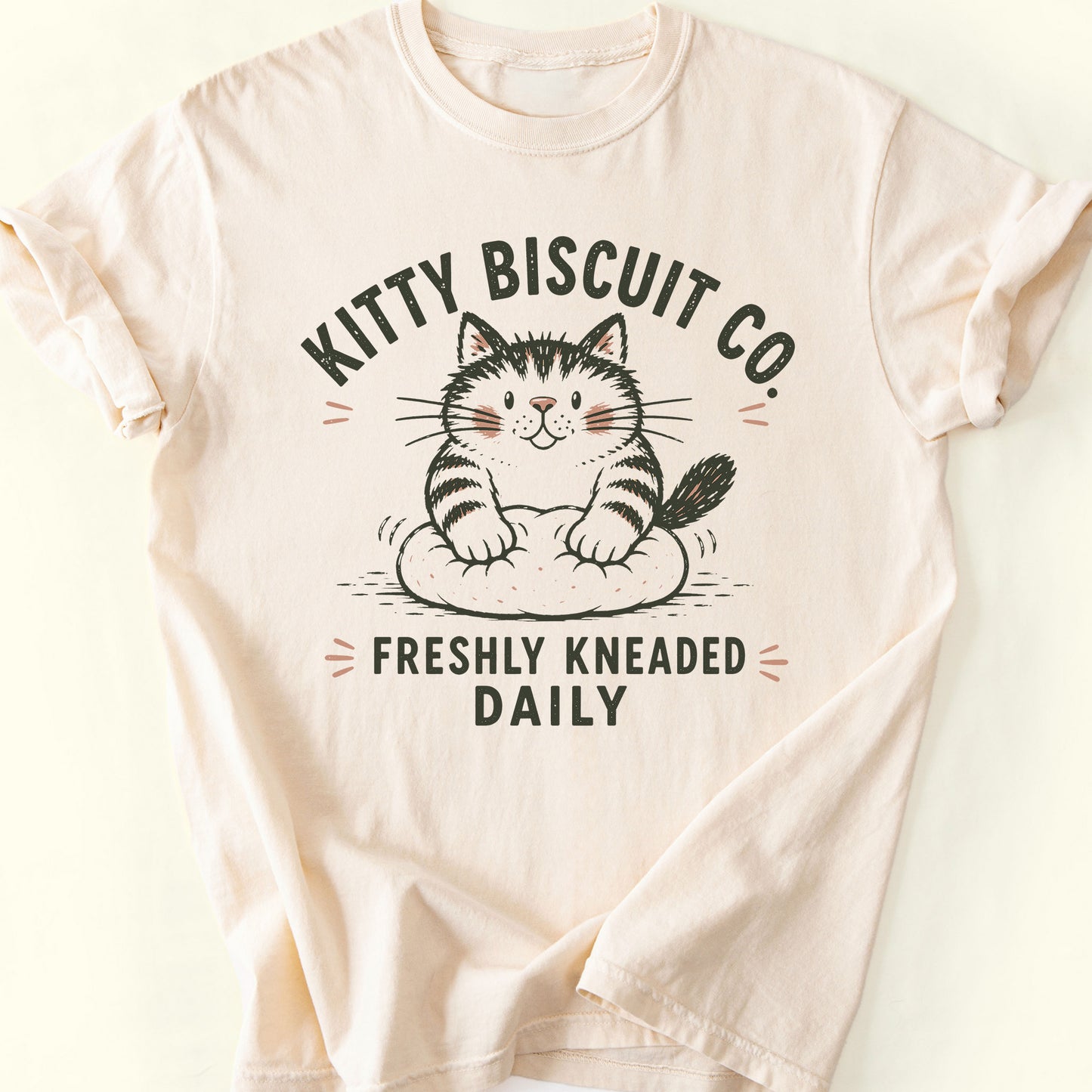 Biscuit Co T-Shirt — Ivory