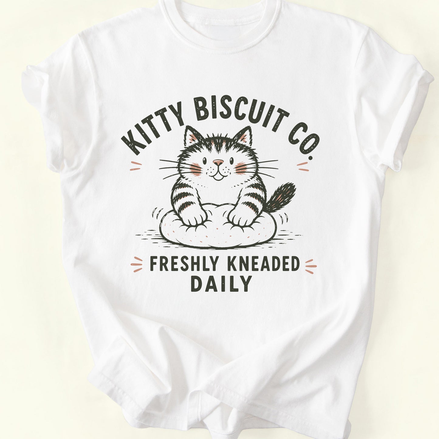 Biscuit Co T-Shirt — White