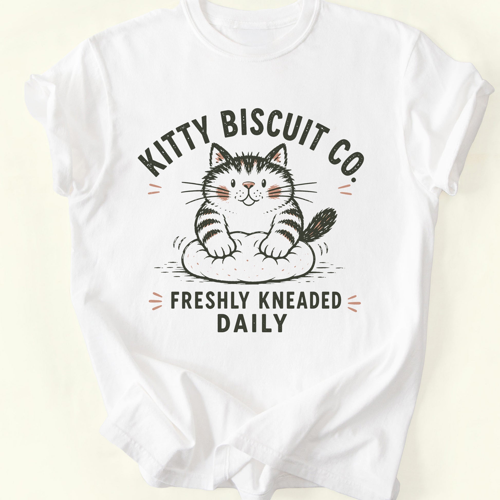 Biscuit Co T-Shirt — White
