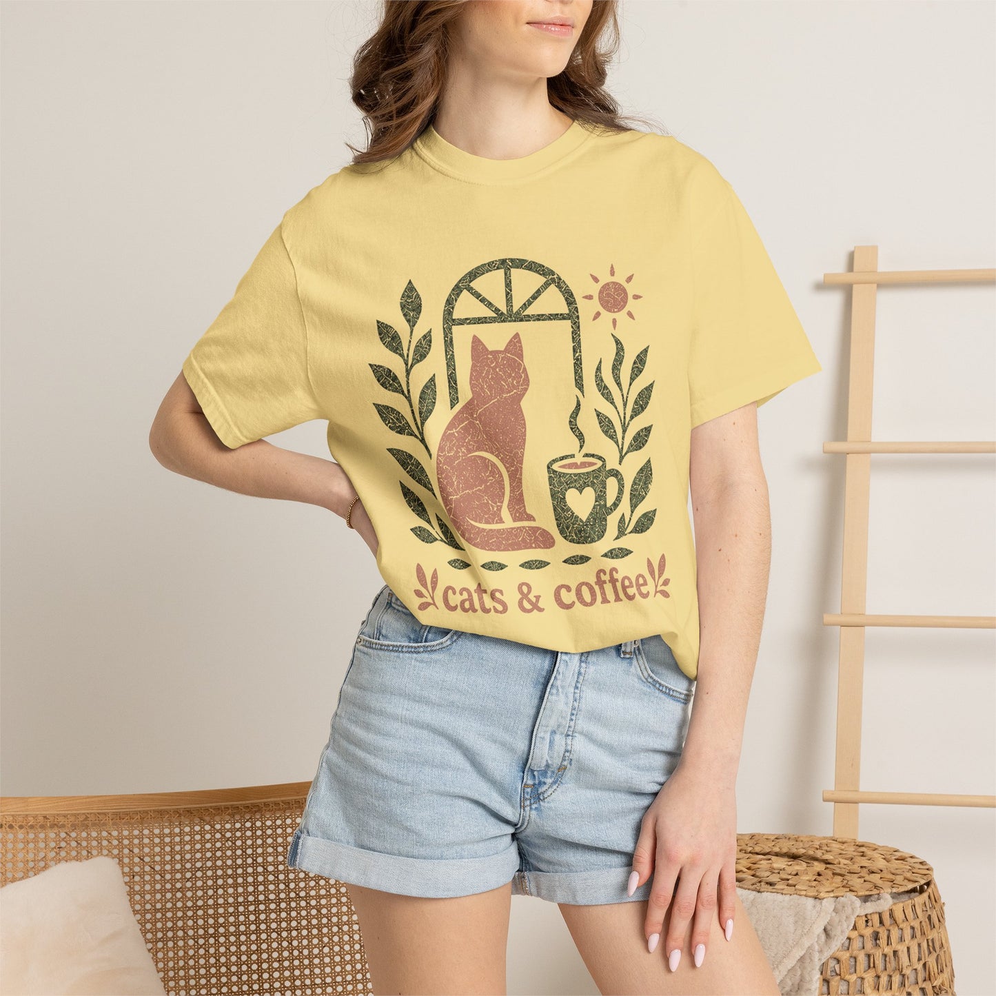 Cats and Coffee T-Shirt