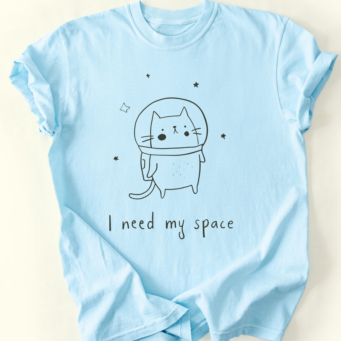 My Space T-Shirt — Chambray
