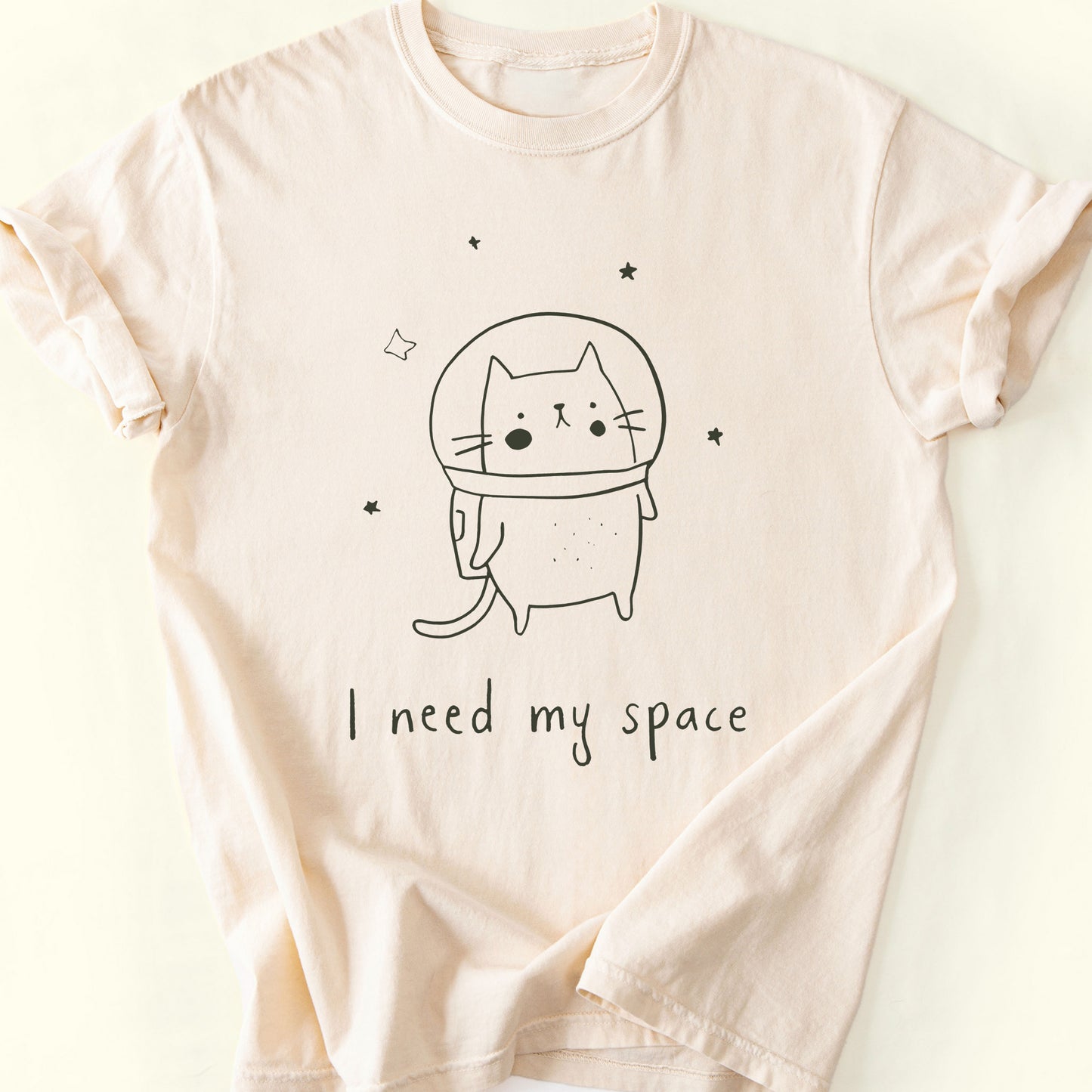 My Space T-Shirt — Ivory