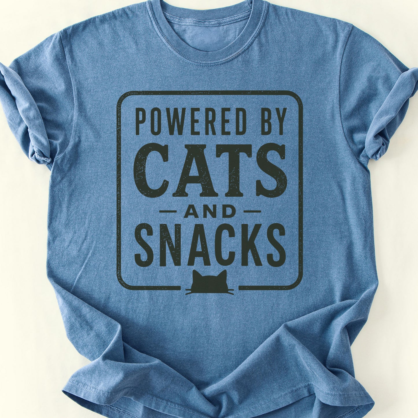 Power Fuel T-Shirt — Blue Jean