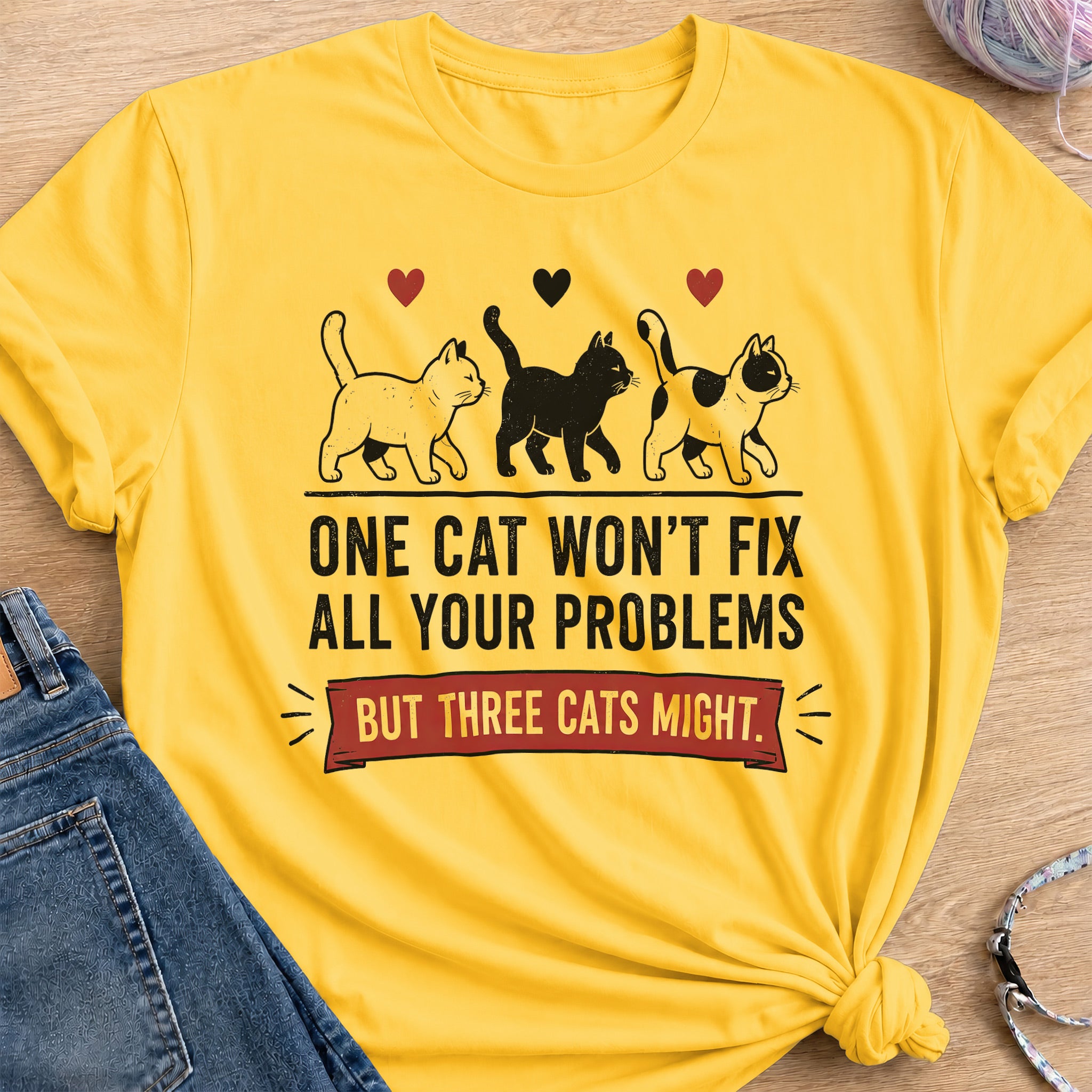 Problem Solvers T-Shirt — Daisy