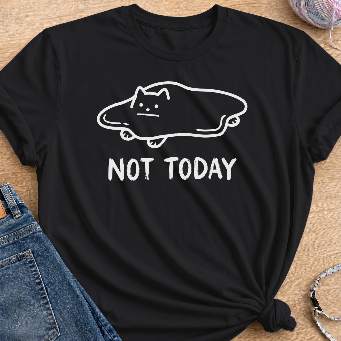 Not Today T-Shirt — Black